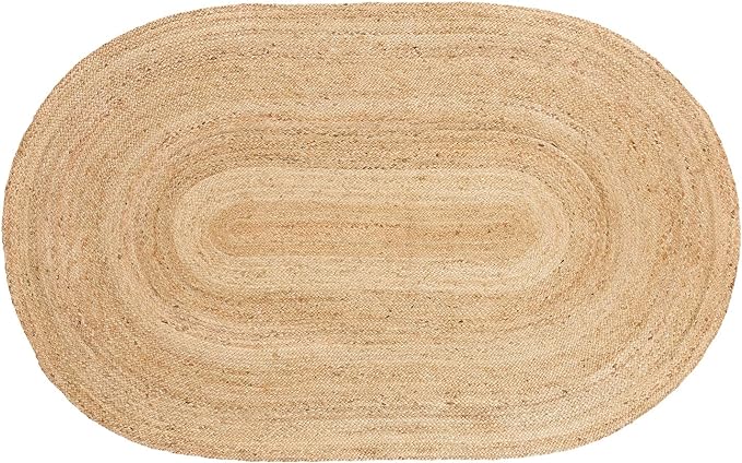 Braided Jute Reversible Handwoven Indoor Outdoor Area Rug - Omnigoodsstore