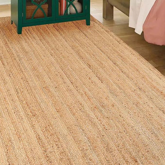 Braided Jute Reversible Handwoven Indoor Outdoor Area Rug - Omnigoodsstore