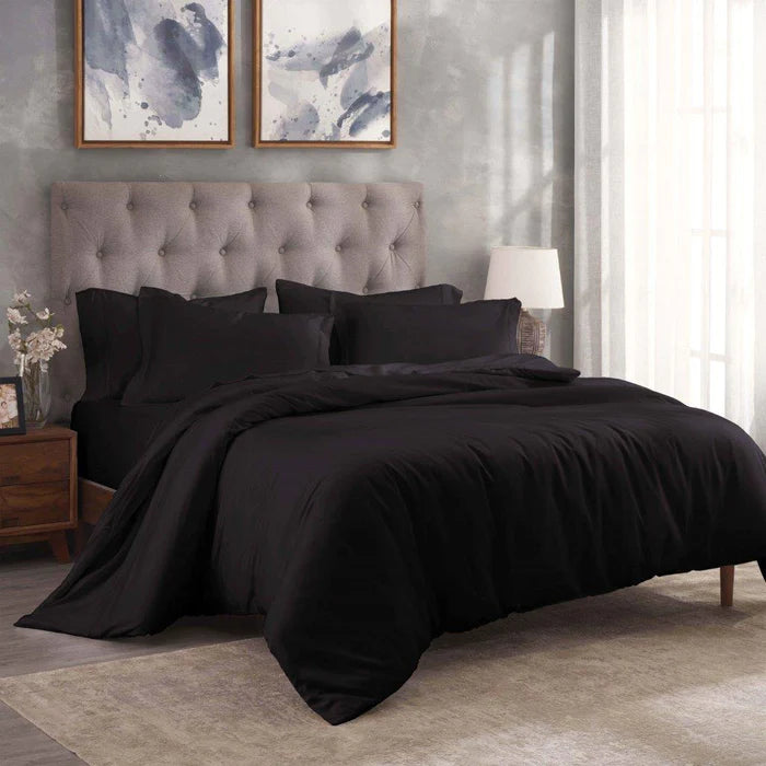 300 Thread Count Modal from Beechwood Solid Duvet Cover Set - Omnigoodsstore