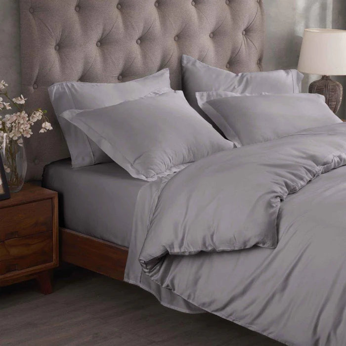 300 Thread Count Modal from Beechwood Solid Duvet Cover Set - Omnigoodsstore
