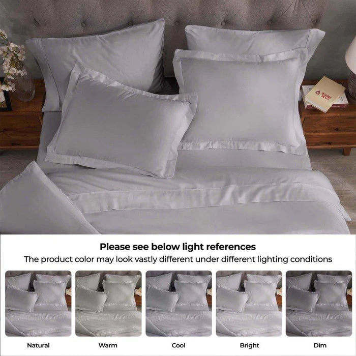 300 Thread Count Modal from Beechwood Solid Duvet Cover Set - Omnigoodsstore
