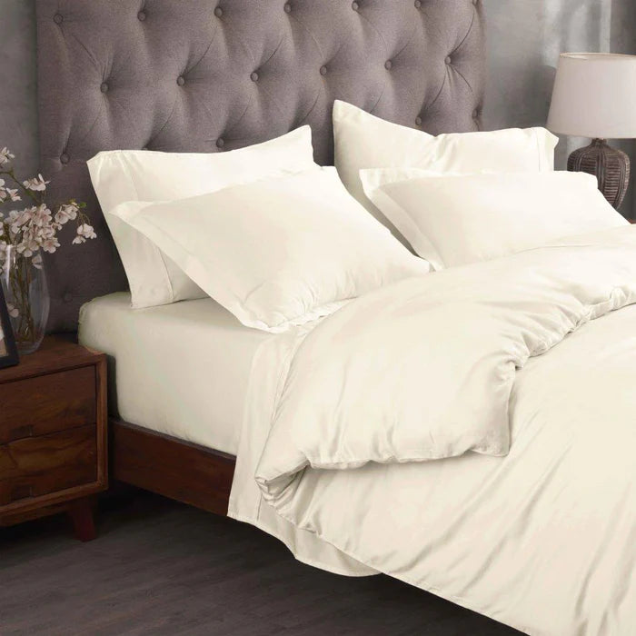 300 Thread Count Modal from Beechwood Solid Duvet Cover Set - Omnigoodsstore