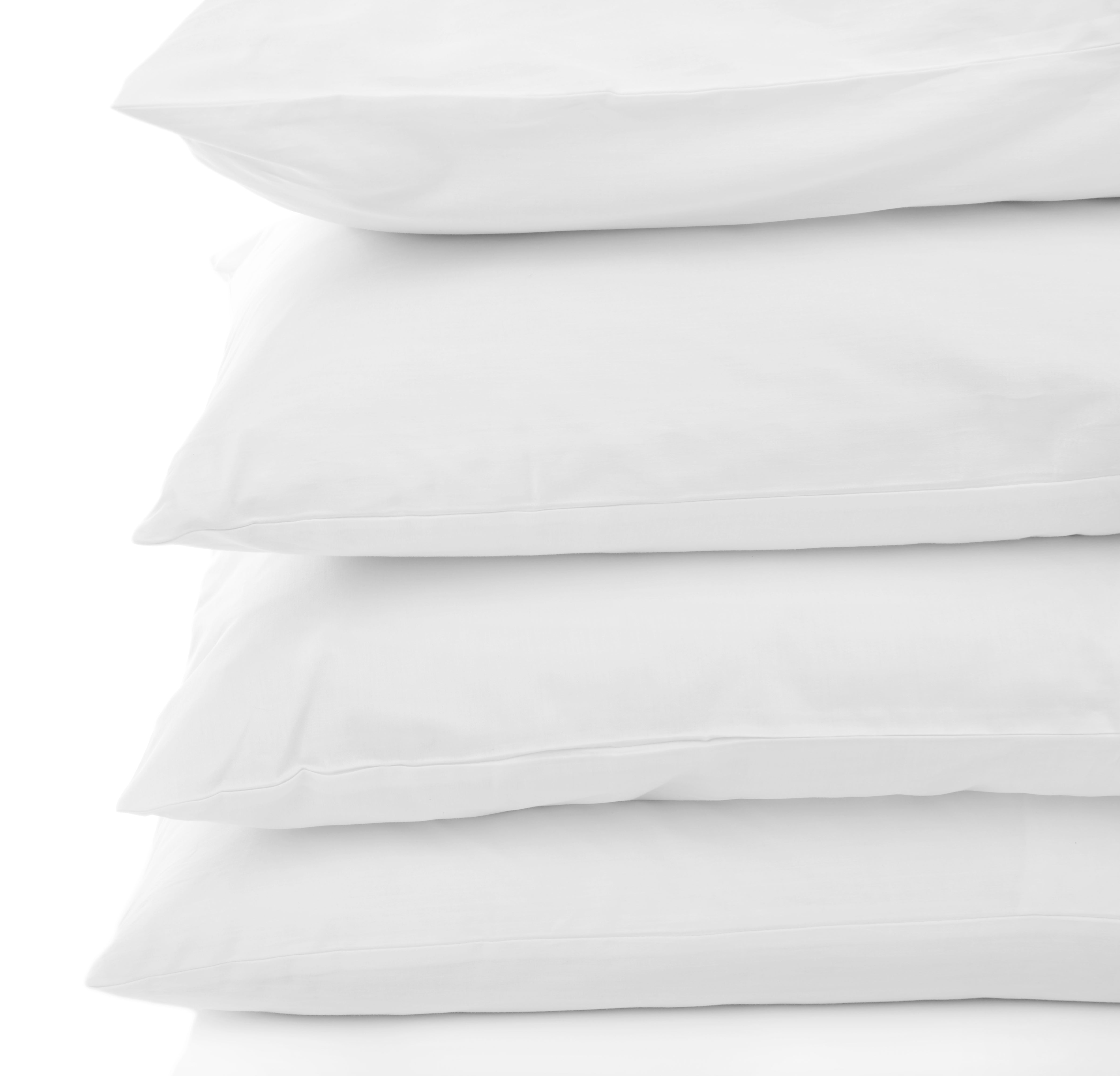 Cotton Rich Percale Pillow case Hotel Quality Pillowcase Set of 12 - Omnigoodsstore