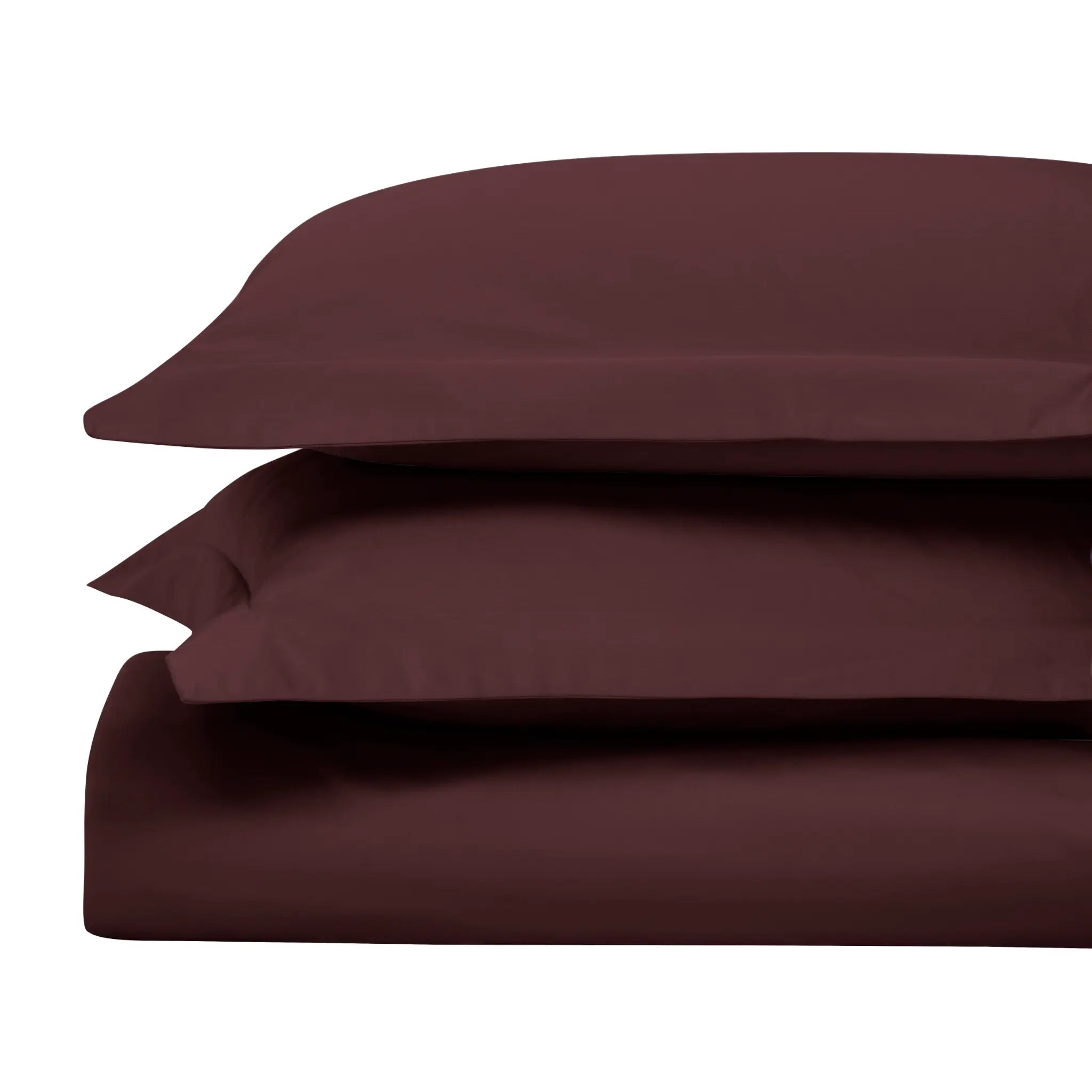 Egyptian Cotton 650 Thread Count Solid Duvet Cover Set
