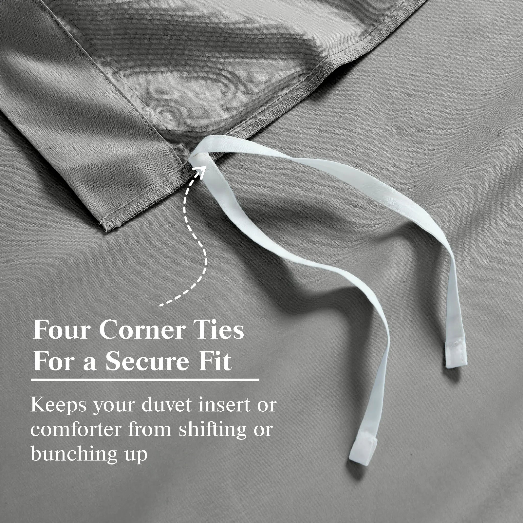 Egyptian Cotton 650 Thread Count Solid Duvet Cover Set