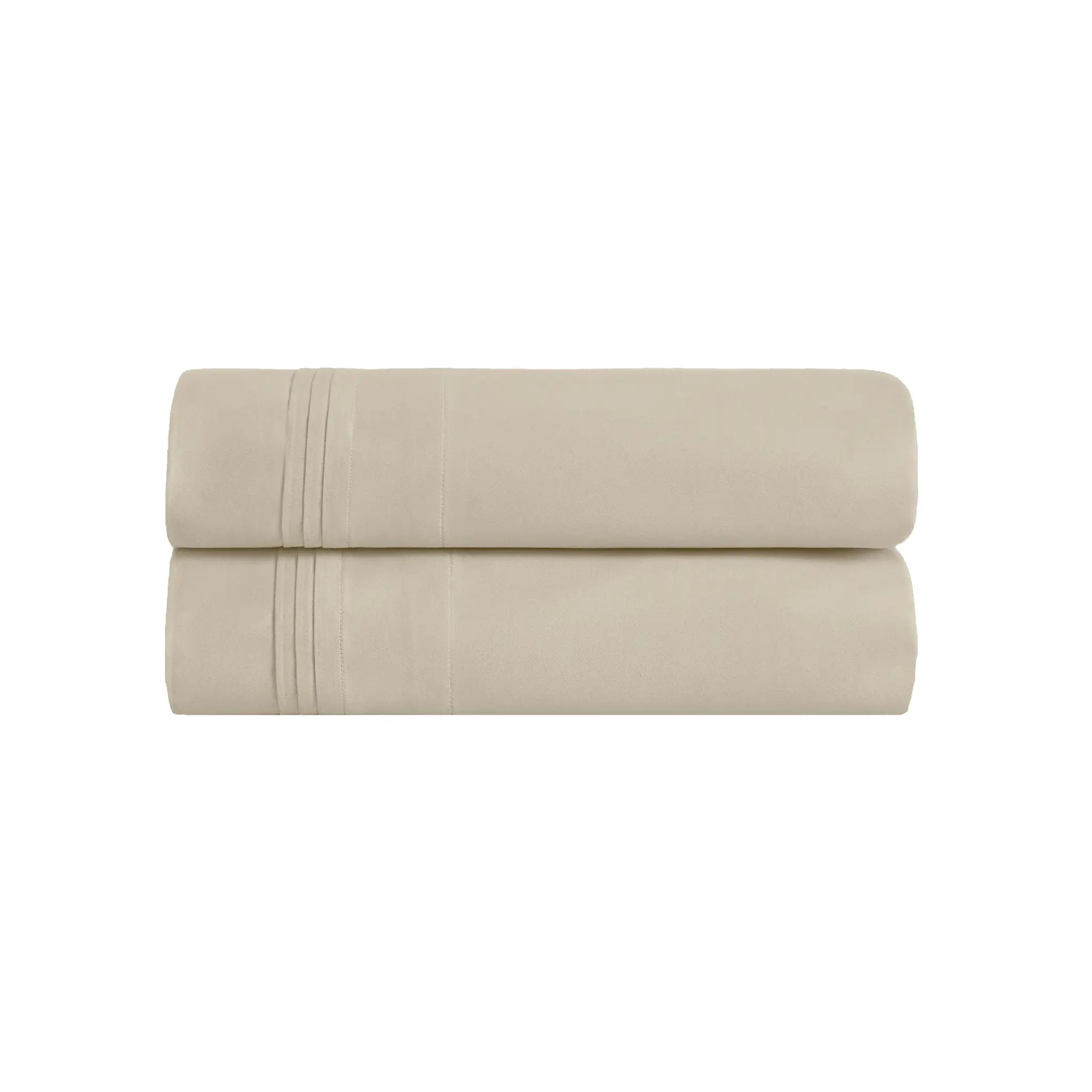 650 Thread Count Egyptian Cotton Solid Pillowcase Set