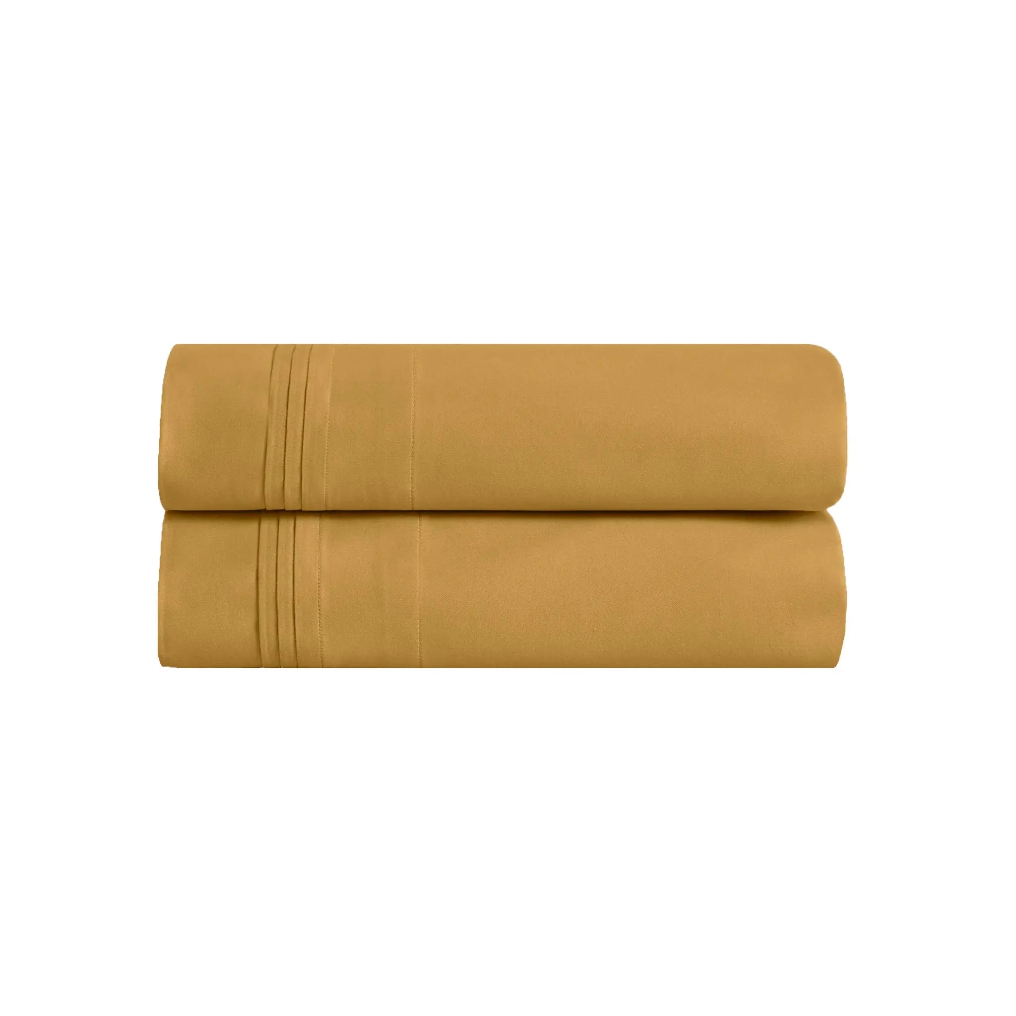 650 Thread Count Egyptian Cotton Solid Pillowcase Set