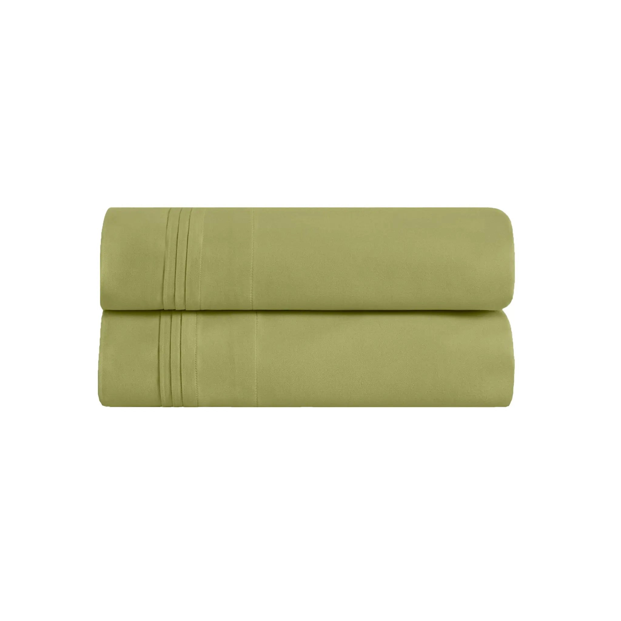 650 Thread Count Egyptian Cotton Solid Pillowcase Set