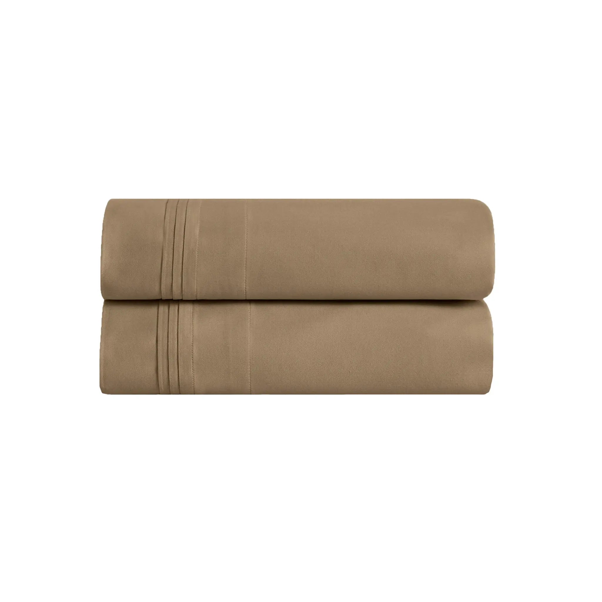 650 Thread Count Egyptian Cotton Solid Pillowcase Set