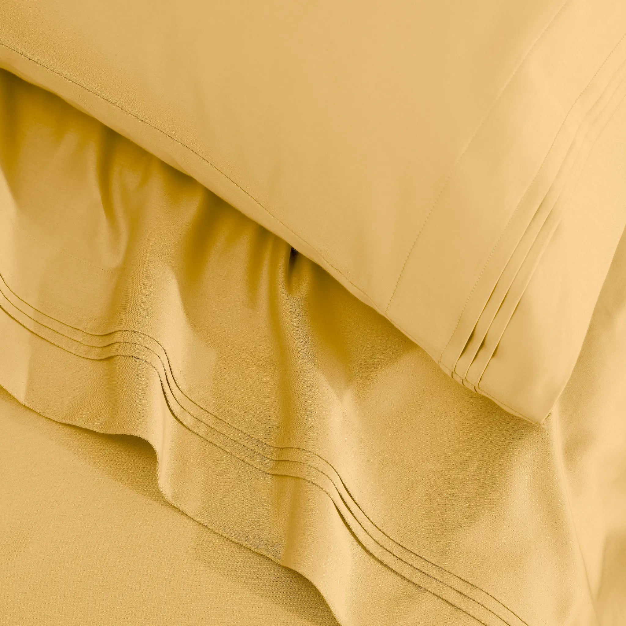 650 Thread Count Egyptian Cotton Solid Pillowcase Set