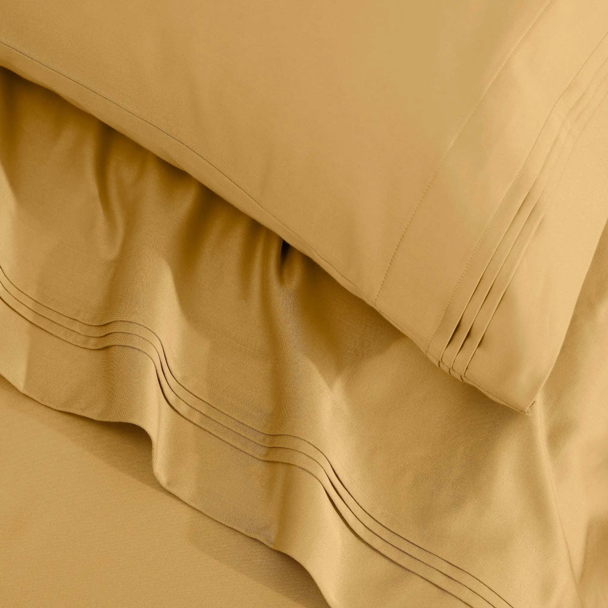 650 Thread Count Egyptian Cotton Solid Pillowcase Set