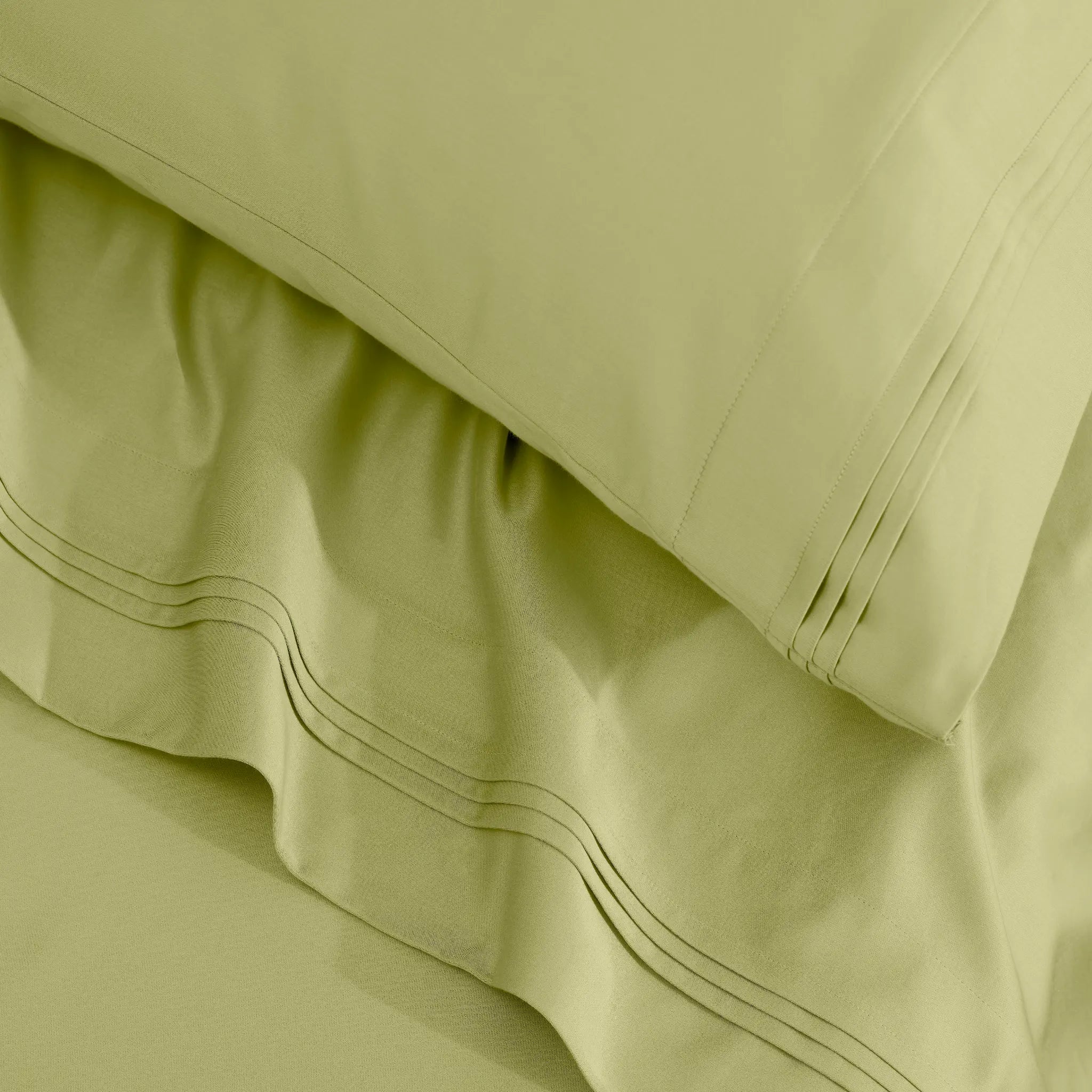 650 Thread Count Egyptian Cotton Solid Pillowcase Set
