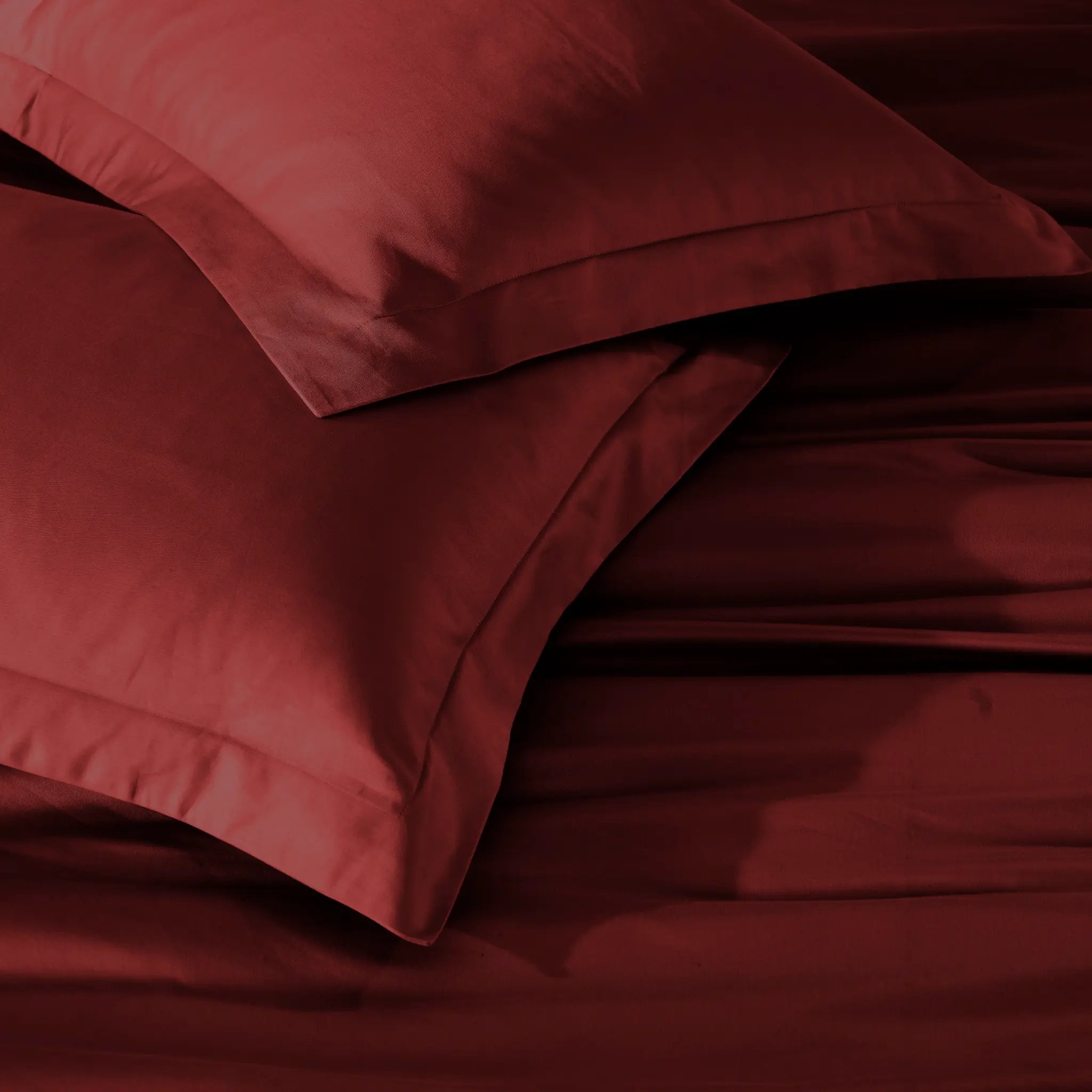 Egyptian Cotton 650 Thread Count Solid Duvet Cover Set