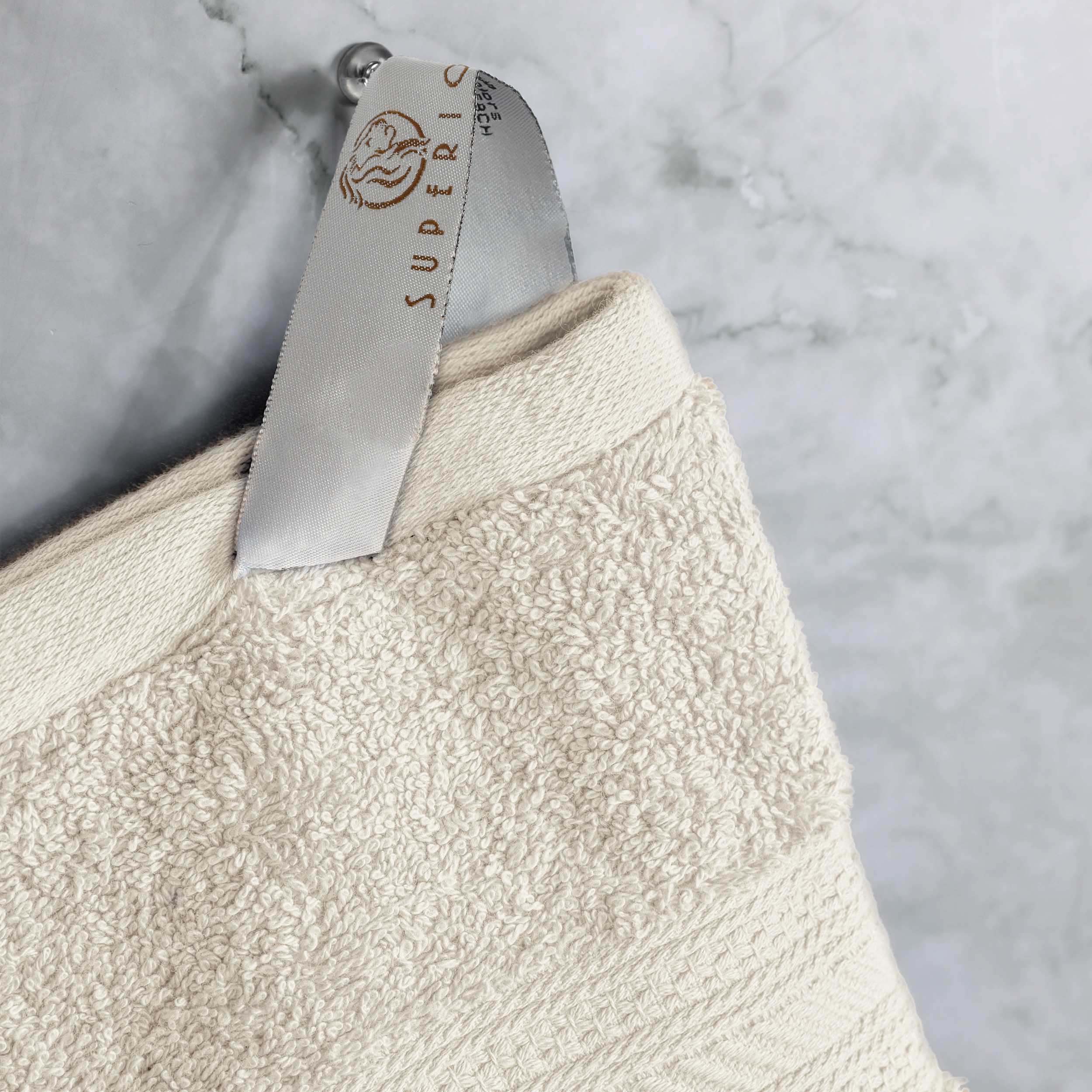 Atlas Cotton Absorbent Heavyweight 2 Piece Bath Sheet Set - Omnigoodsstore