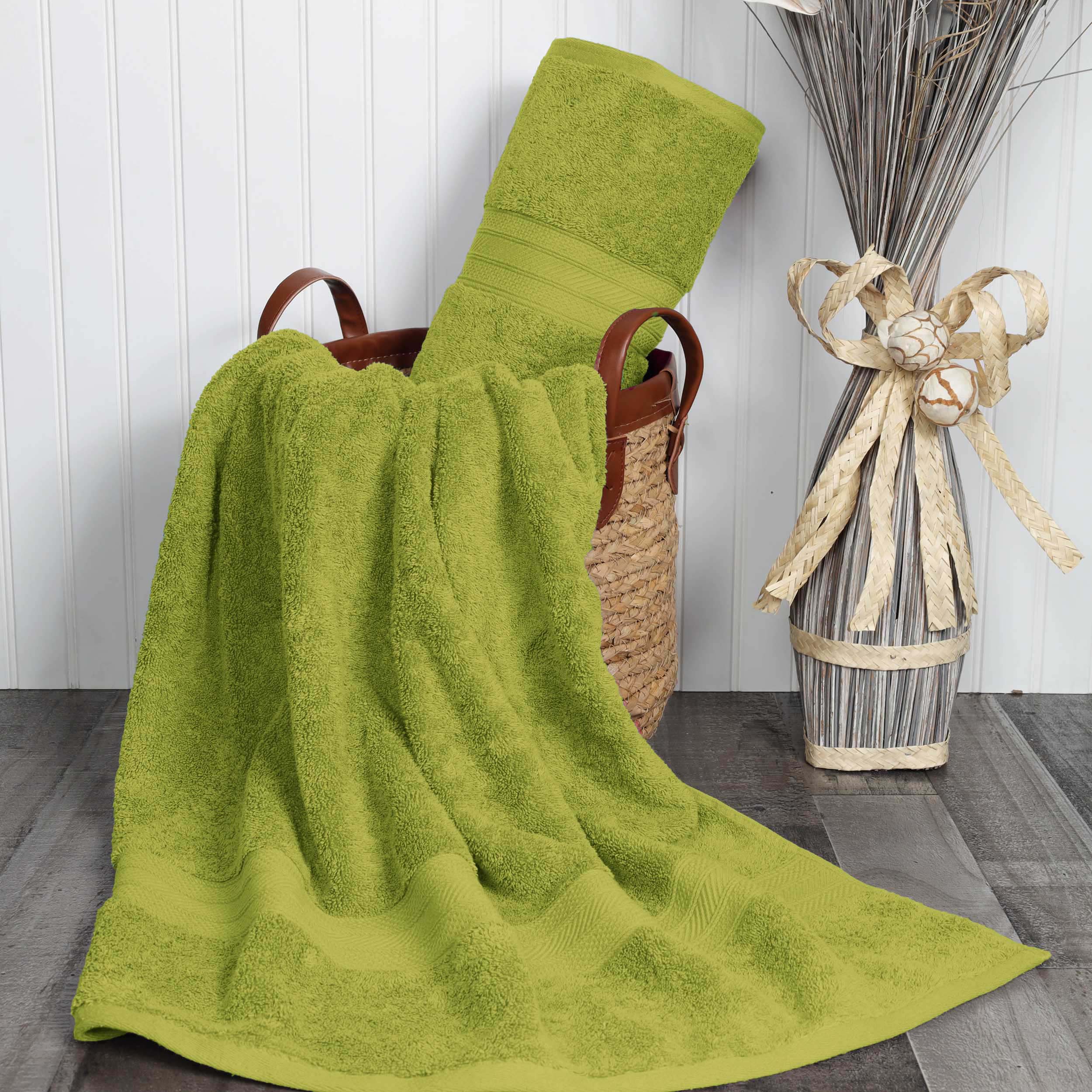 Atlas Cotton Absorbent Heavyweight 2 Piece Bath Sheet Set - Omnigoodsstore