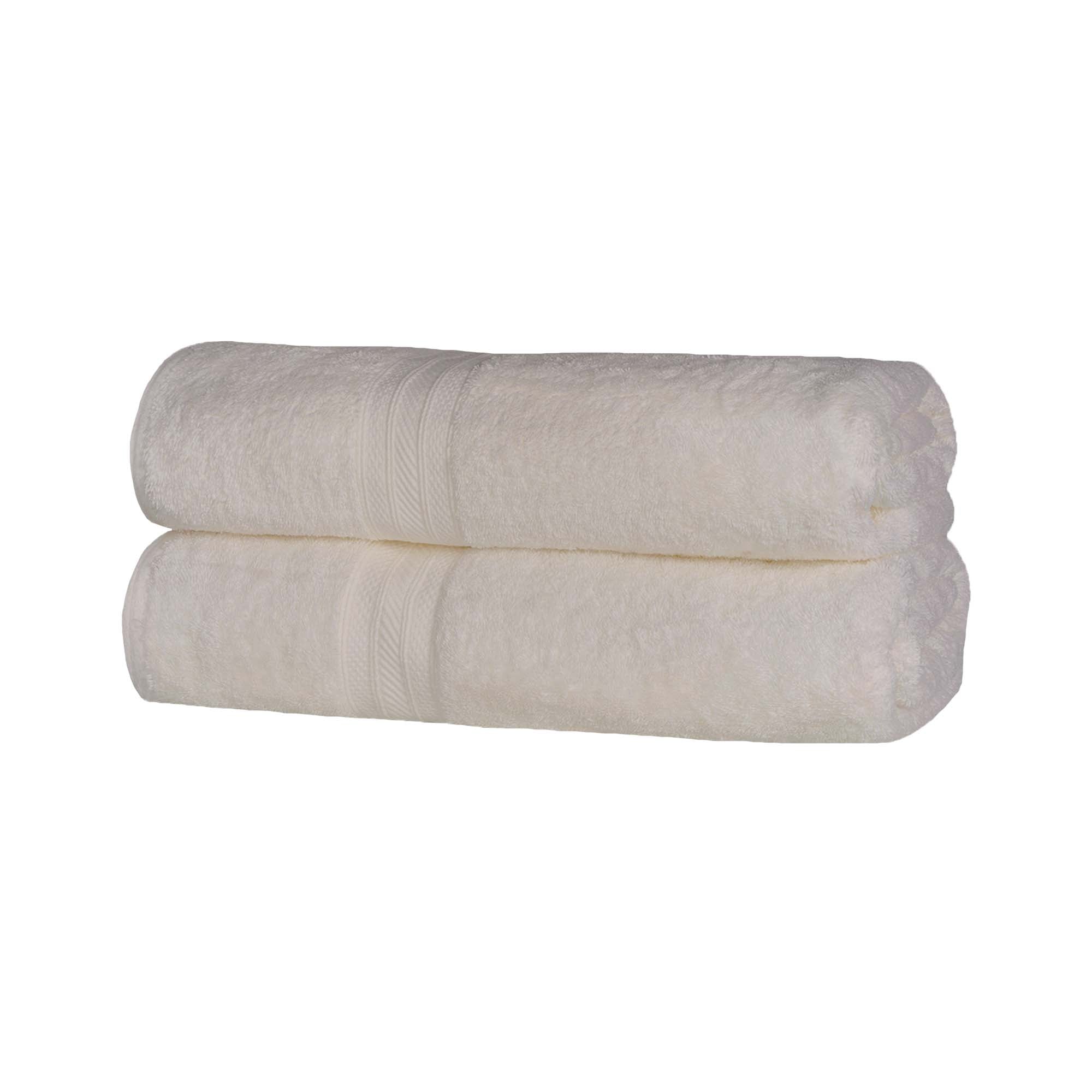 Atlas Cotton Absorbent Heavyweight 2 Piece Bath Sheet Set - Omnigoodsstore