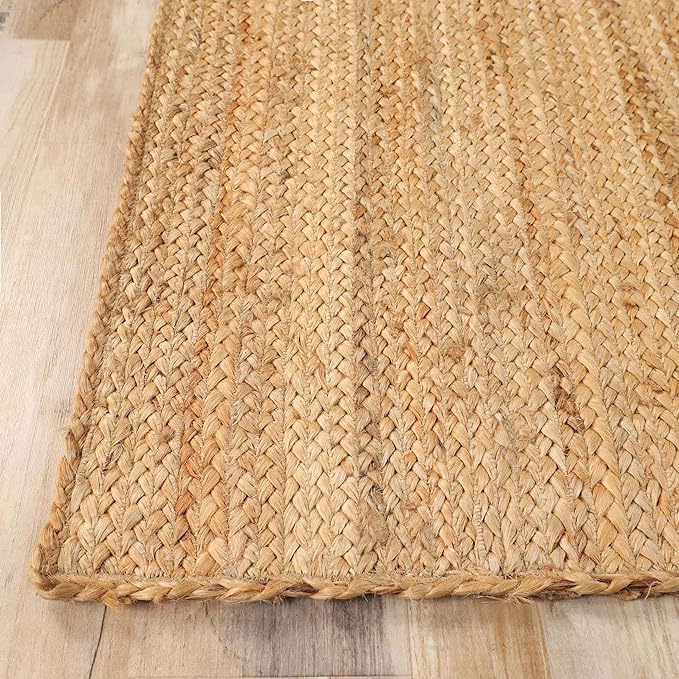 Braided Jute Reversible Handwoven Indoor Outdoor Area Rug - Omnigoodsstore