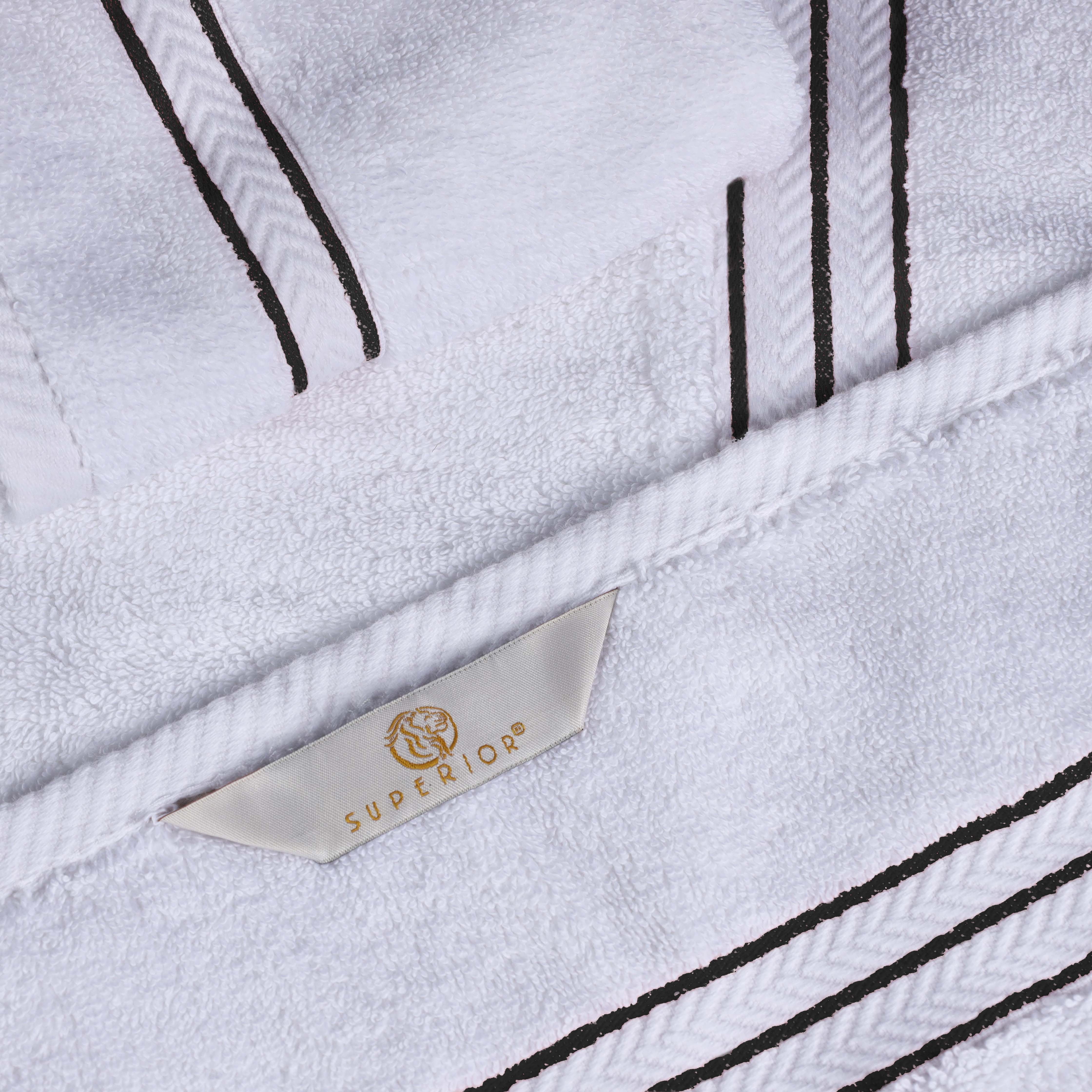 Turkish Cotton Ultra Plush Solid Absorbent 2 Piece Bath Towel Set - Omnigoodsstore