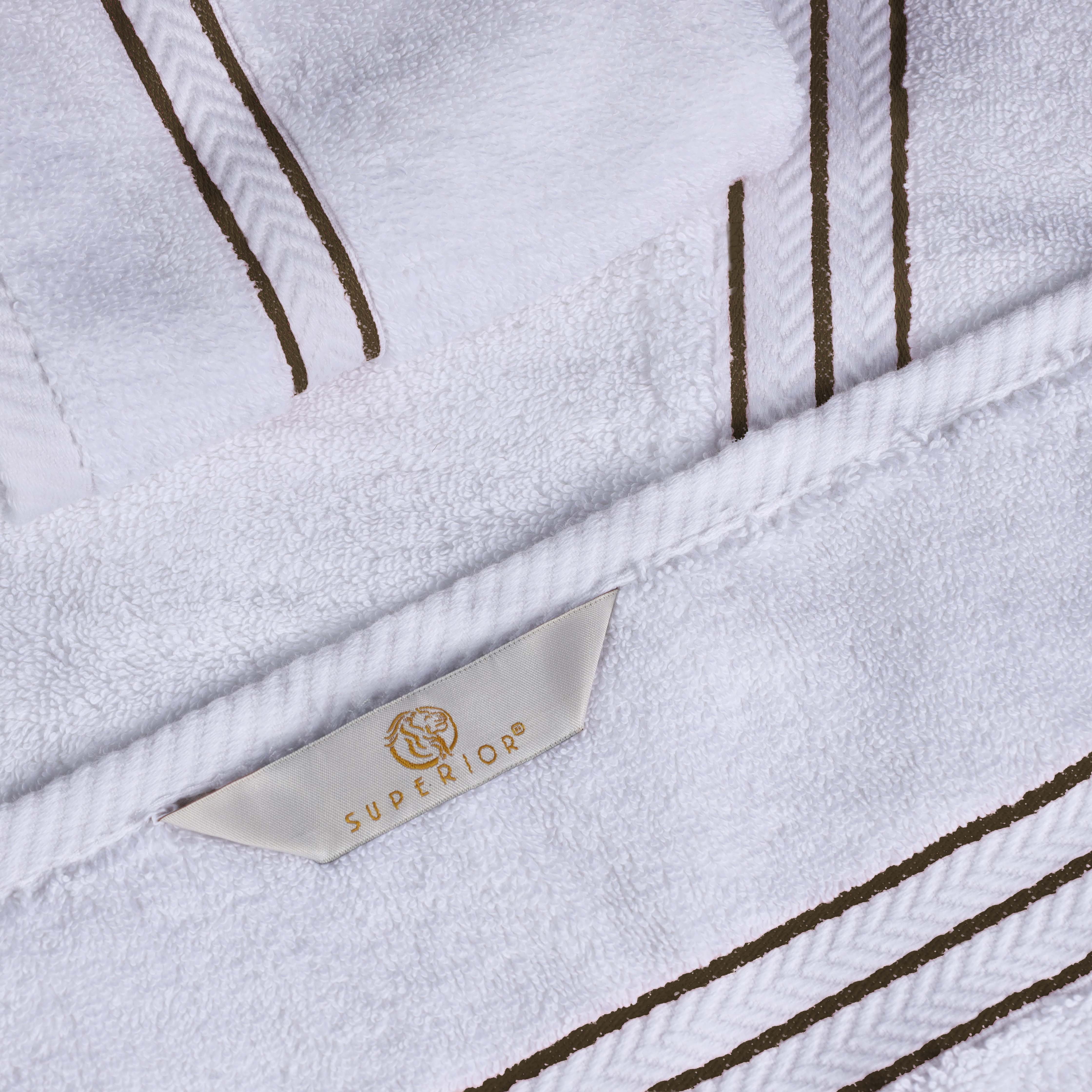 Turkish Cotton Ultra Plush Solid Absorbent 2 Piece Bath Towel Set - Omnigoodsstore