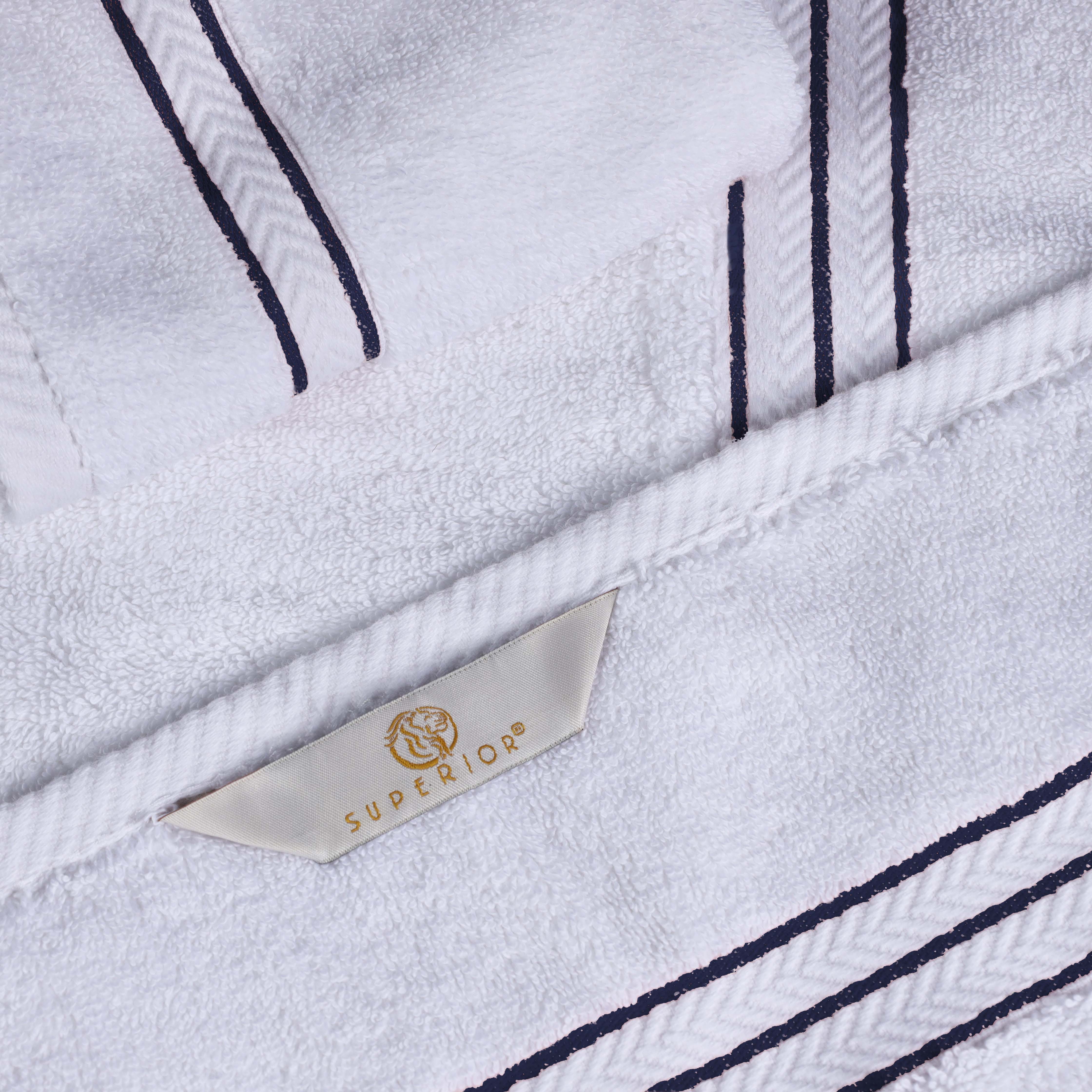 Turkish Cotton Ultra Plush Solid Absorbent 2 Piece Bath Towel Set - Omnigoodsstore