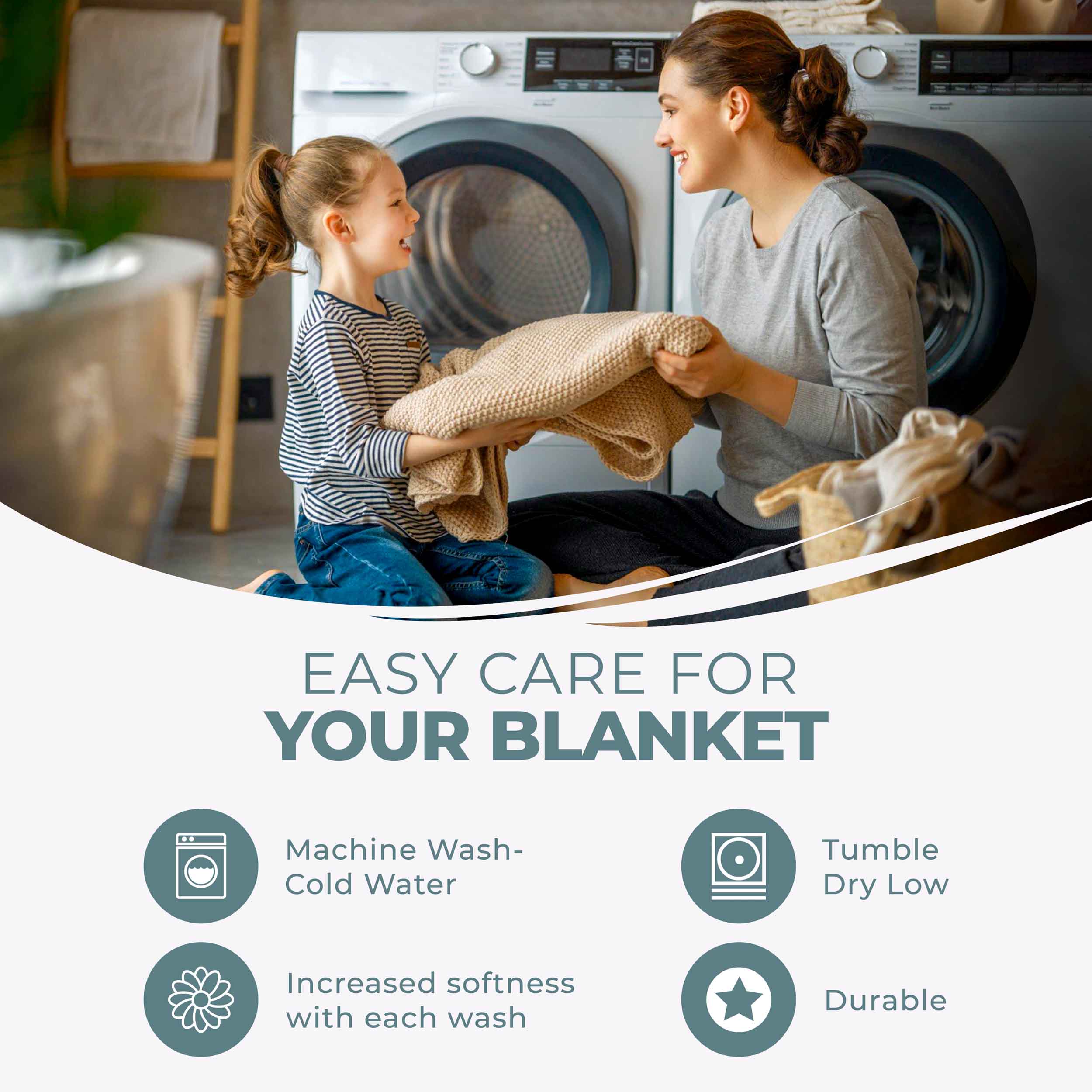 Cotton All Season Diamond Bed Blanket & Sofa Throw - Omnigoodsstore