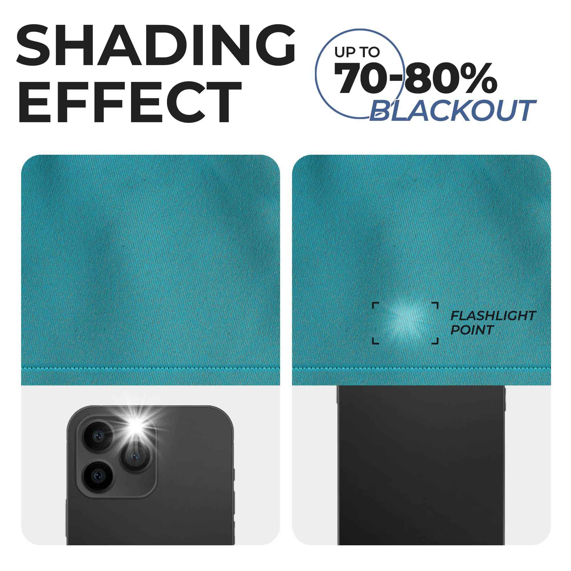 Solid Classic Modern Rod Pocket Blackout Curtain Set - Omnigoodsstore