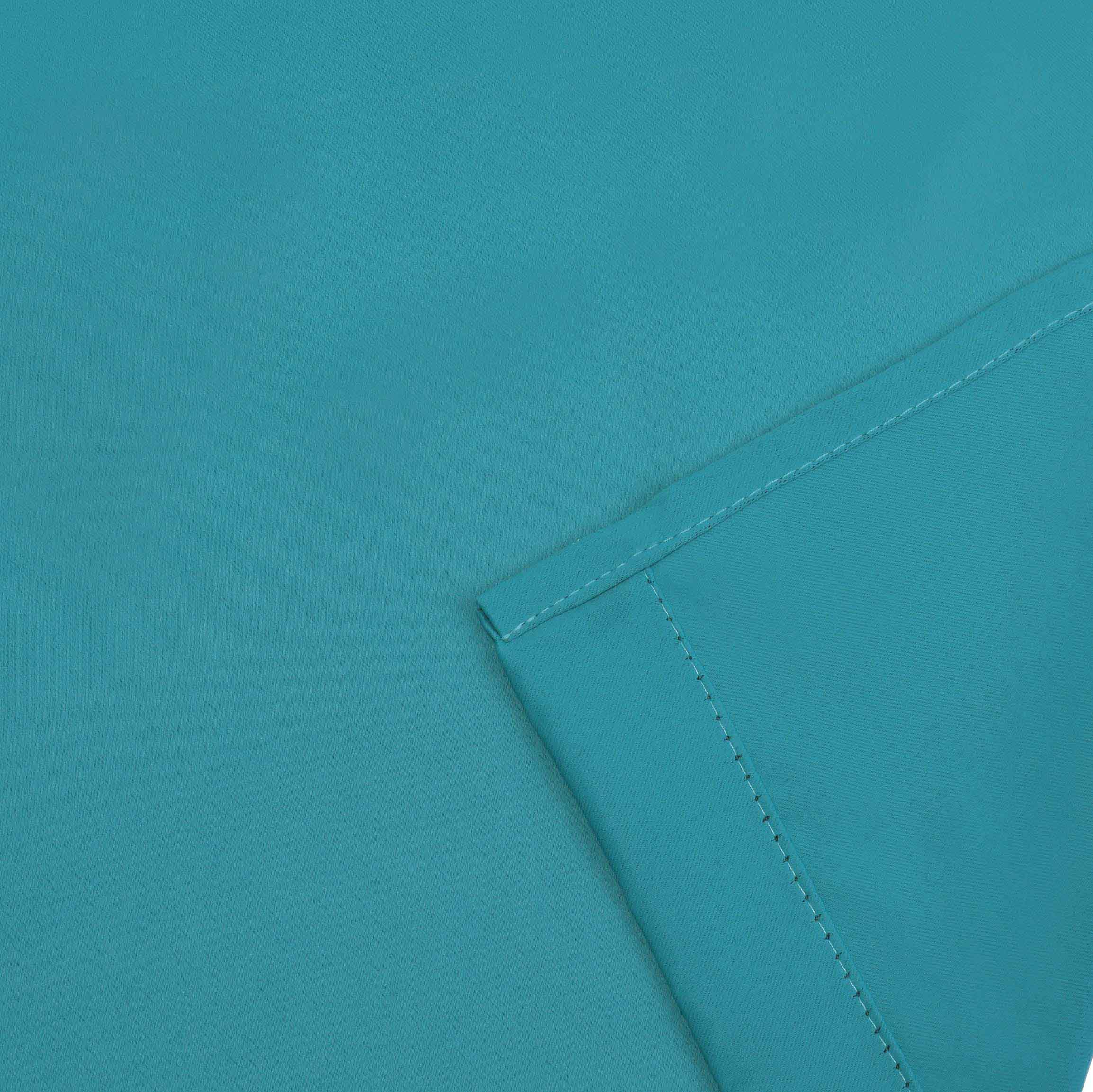 Solid Classic Modern Rod Pocket Blackout Curtain Set - Omnigoodsstore