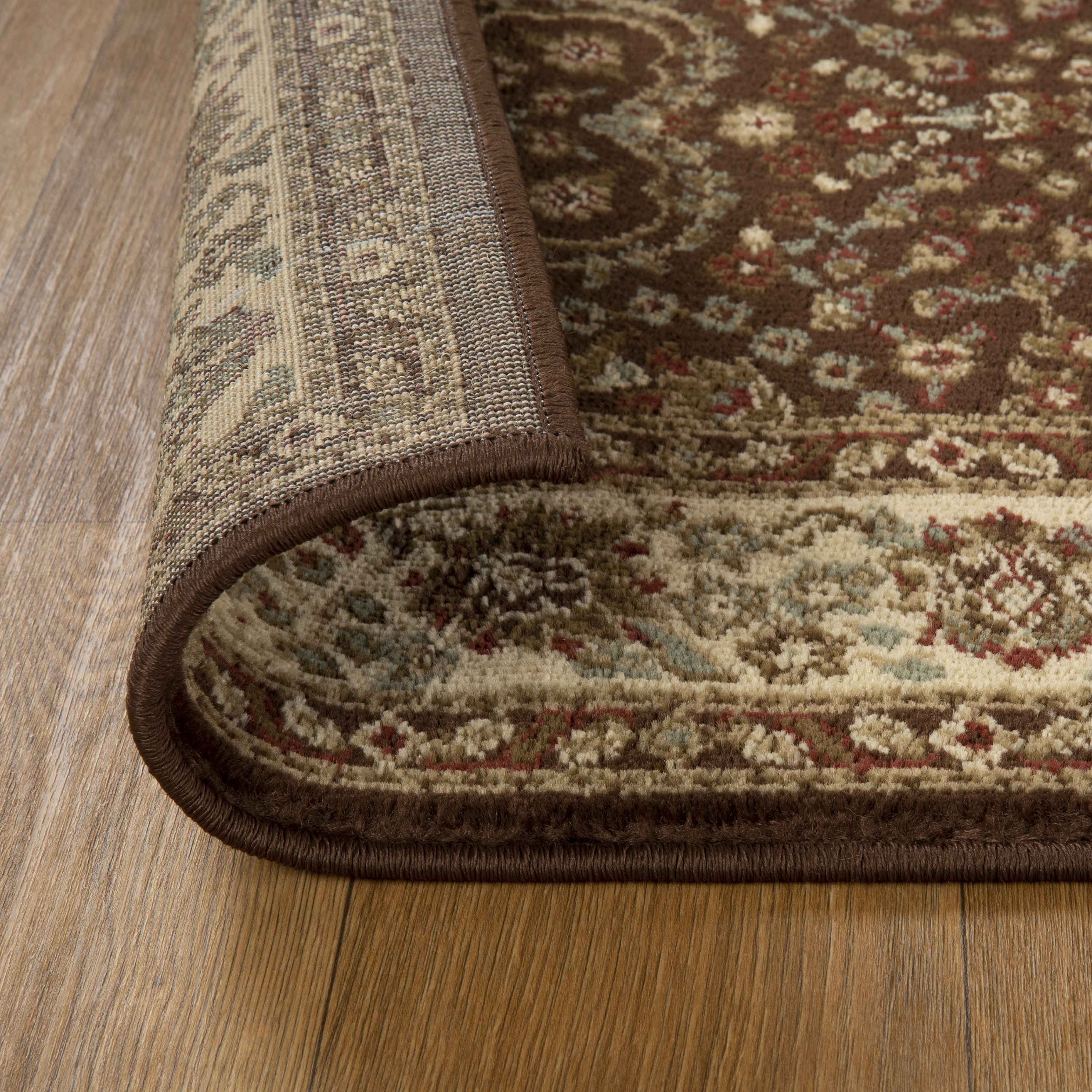 Traditional Oriental Floral Scroll Indoor Area Rug or Runner Rug - Omnigoodsstore