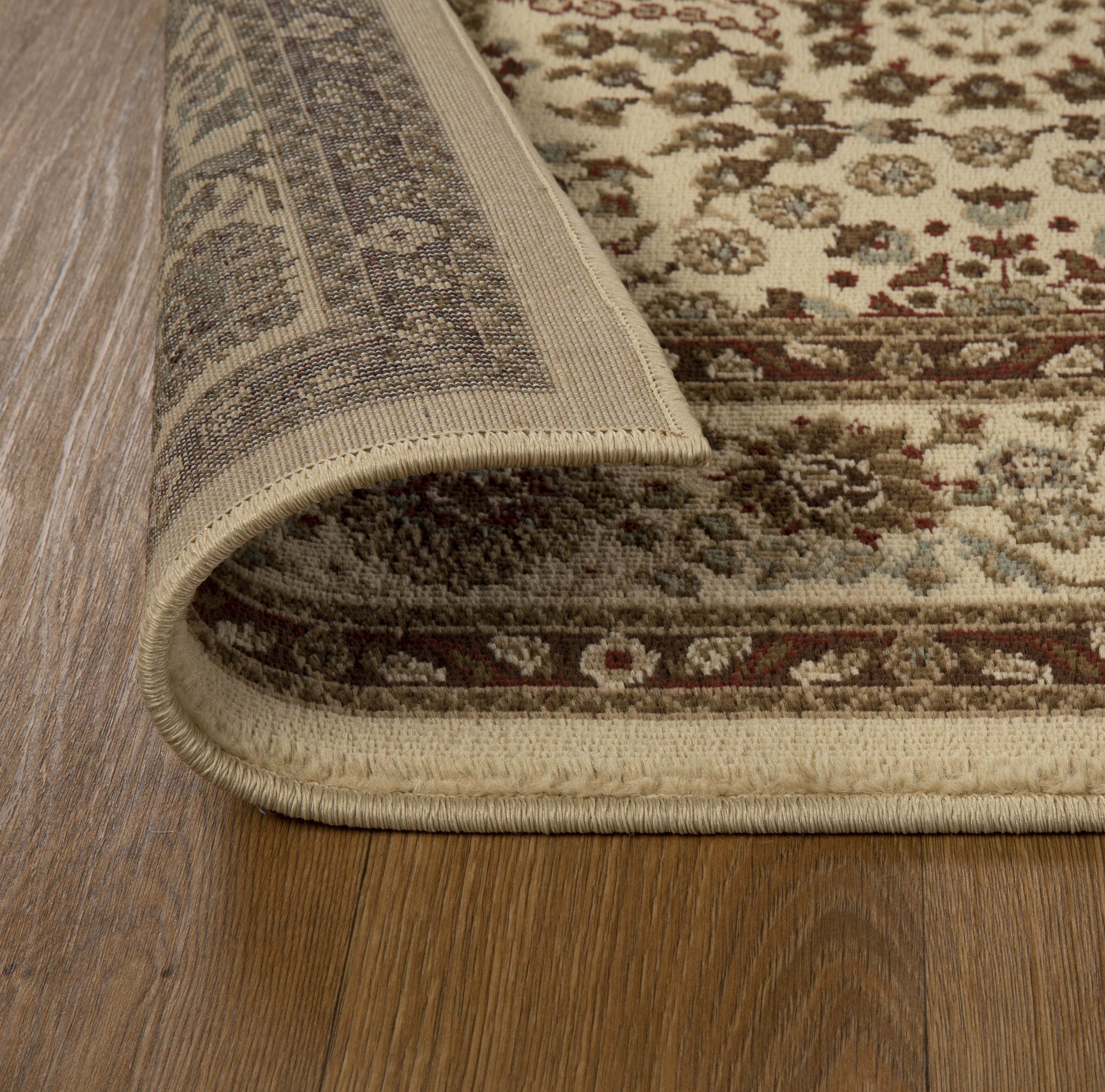 Traditional Oriental Floral Scroll Indoor Area Rug or Runner Rug - Omnigoodsstore