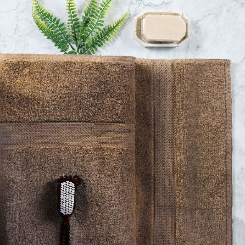 Egyptian Cotton Pile Plush Heavyweight Luxury Soft Bath Sheet Set of 2 - Omnigoodsstore