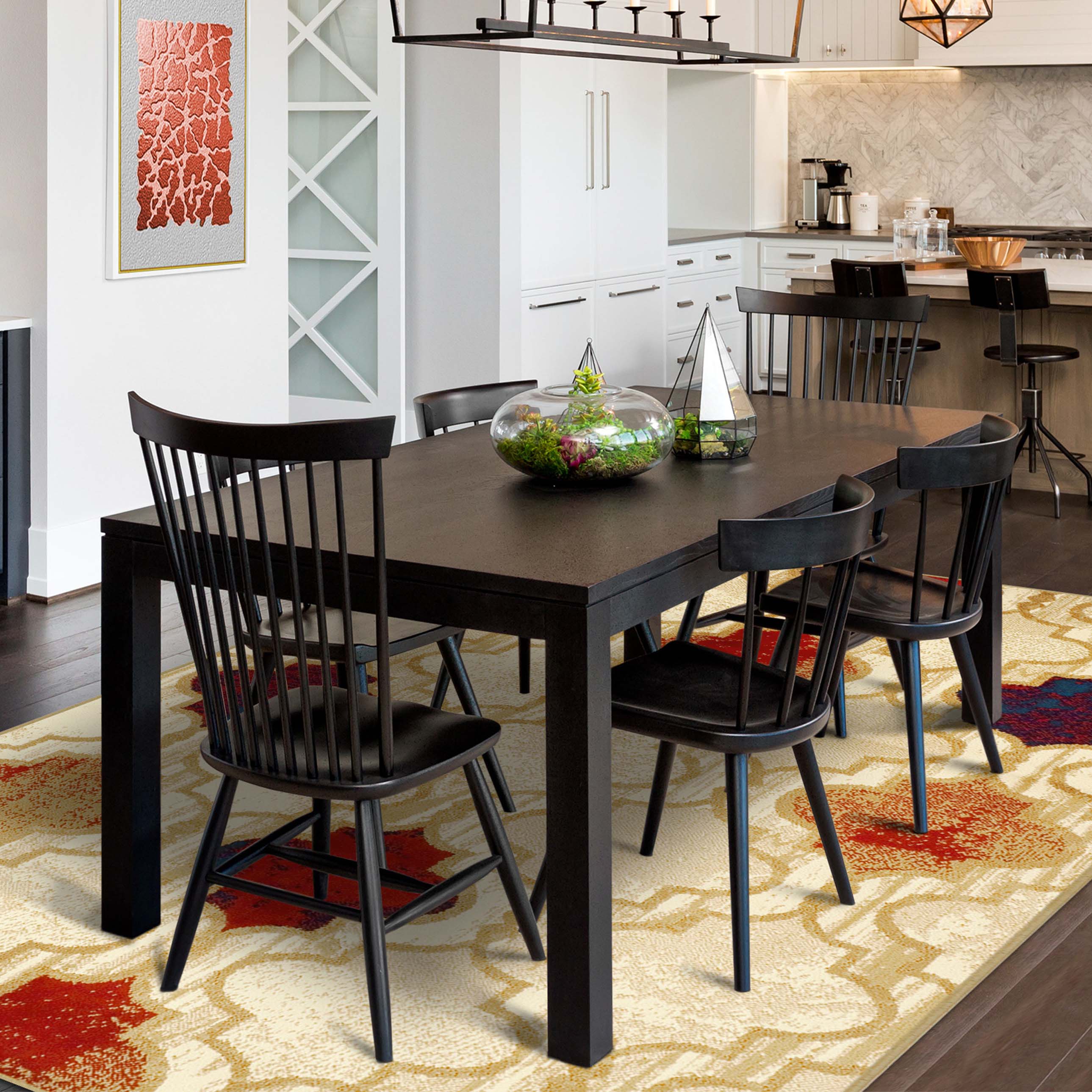 Viking Geometric Trellis Indoor Area Rugs or Runner Rug - Omnigoodsstore