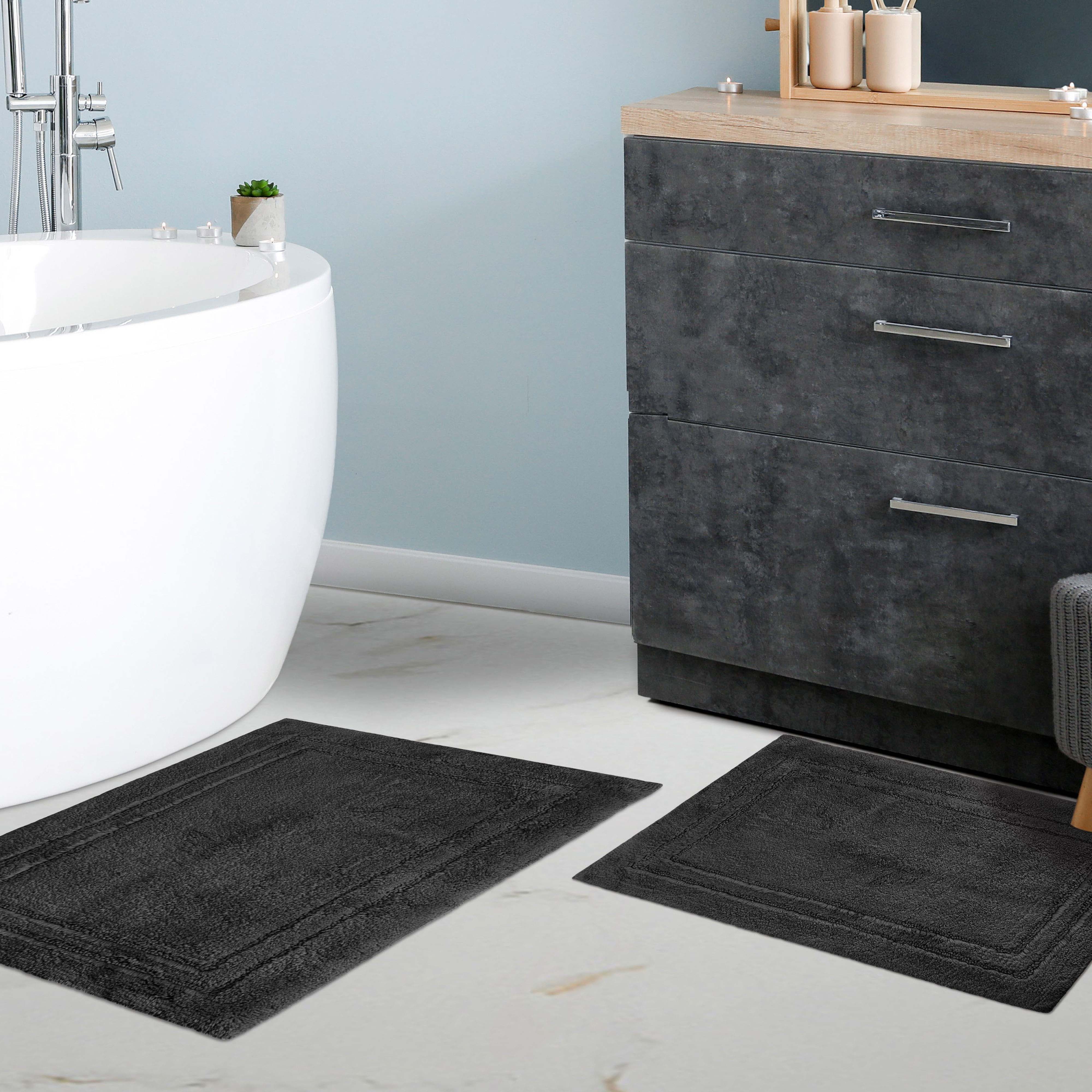 Cotton Non Slip 2 Piece Bath Rug Set - Omnigoodsstore