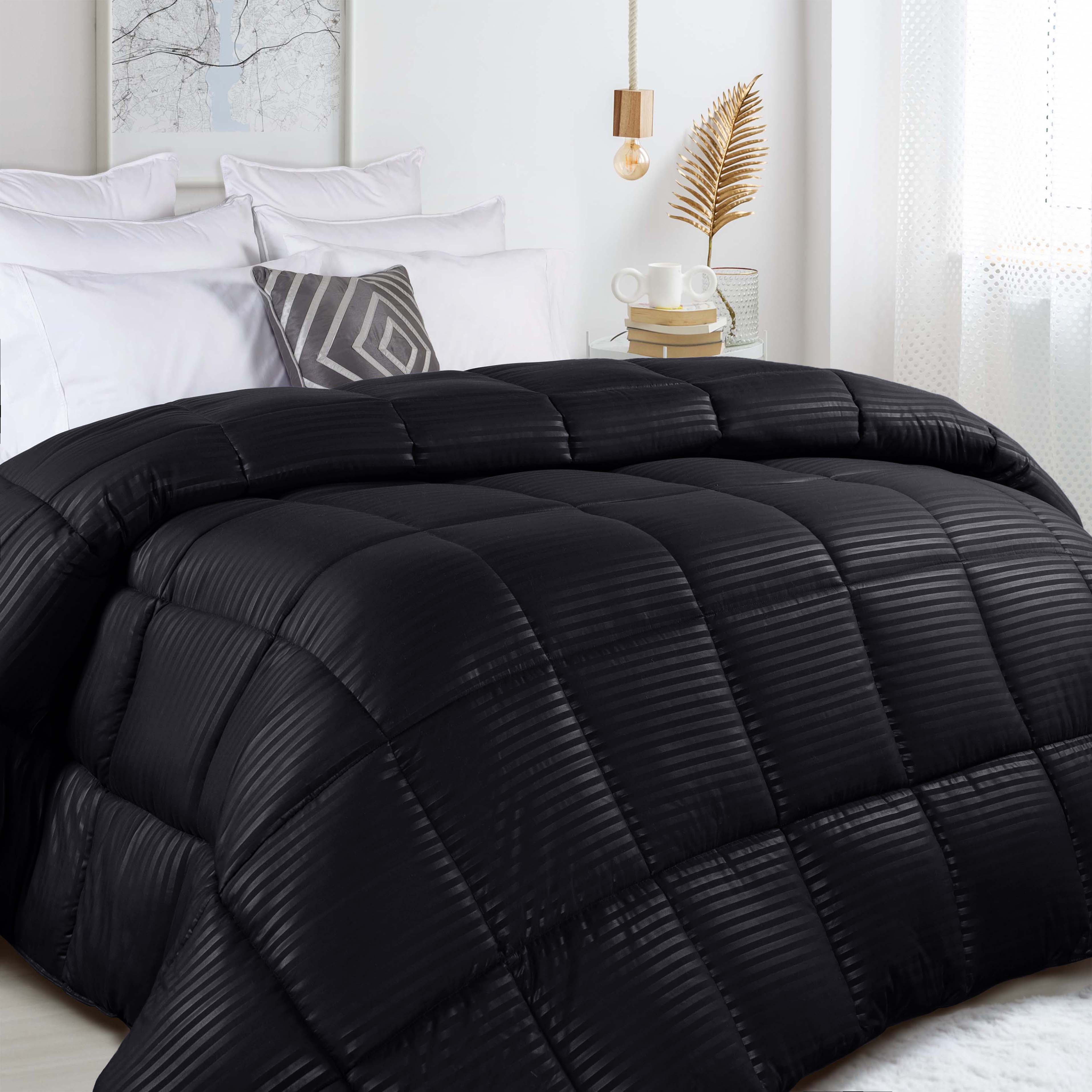 Reversible Striped Down Alternative Comforter - Omnigoodsstore