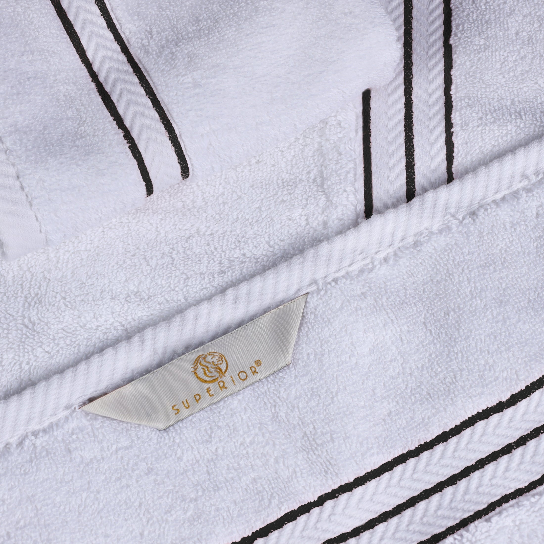 Turkish Cotton Ultra-Plush Solid 6 Piece Highly Absorbent Hand Towel Set - Omnigoodsstore