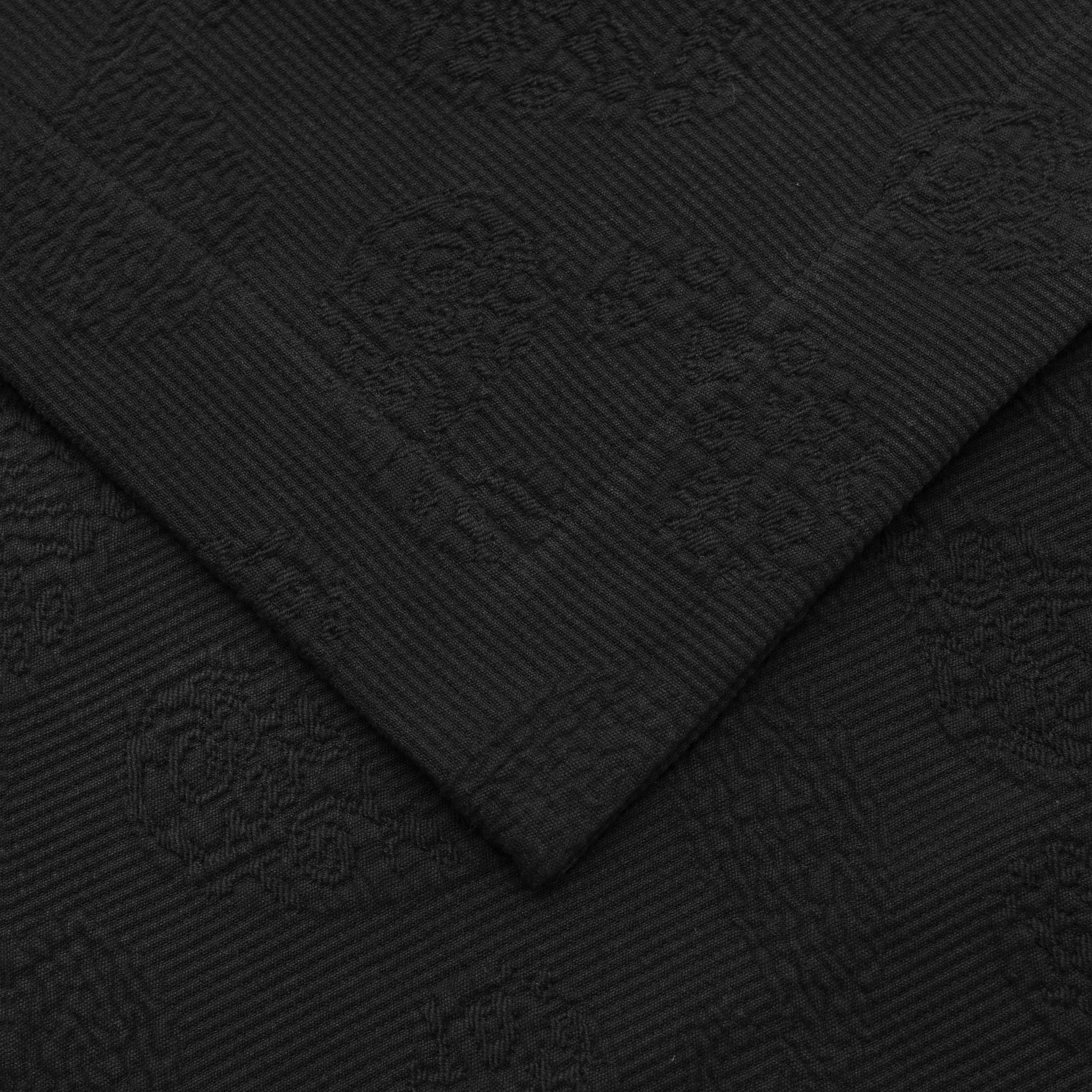 Jacquard Matelassé Paisley Floral Cotton Bedspread Set - Omnigoodsstore