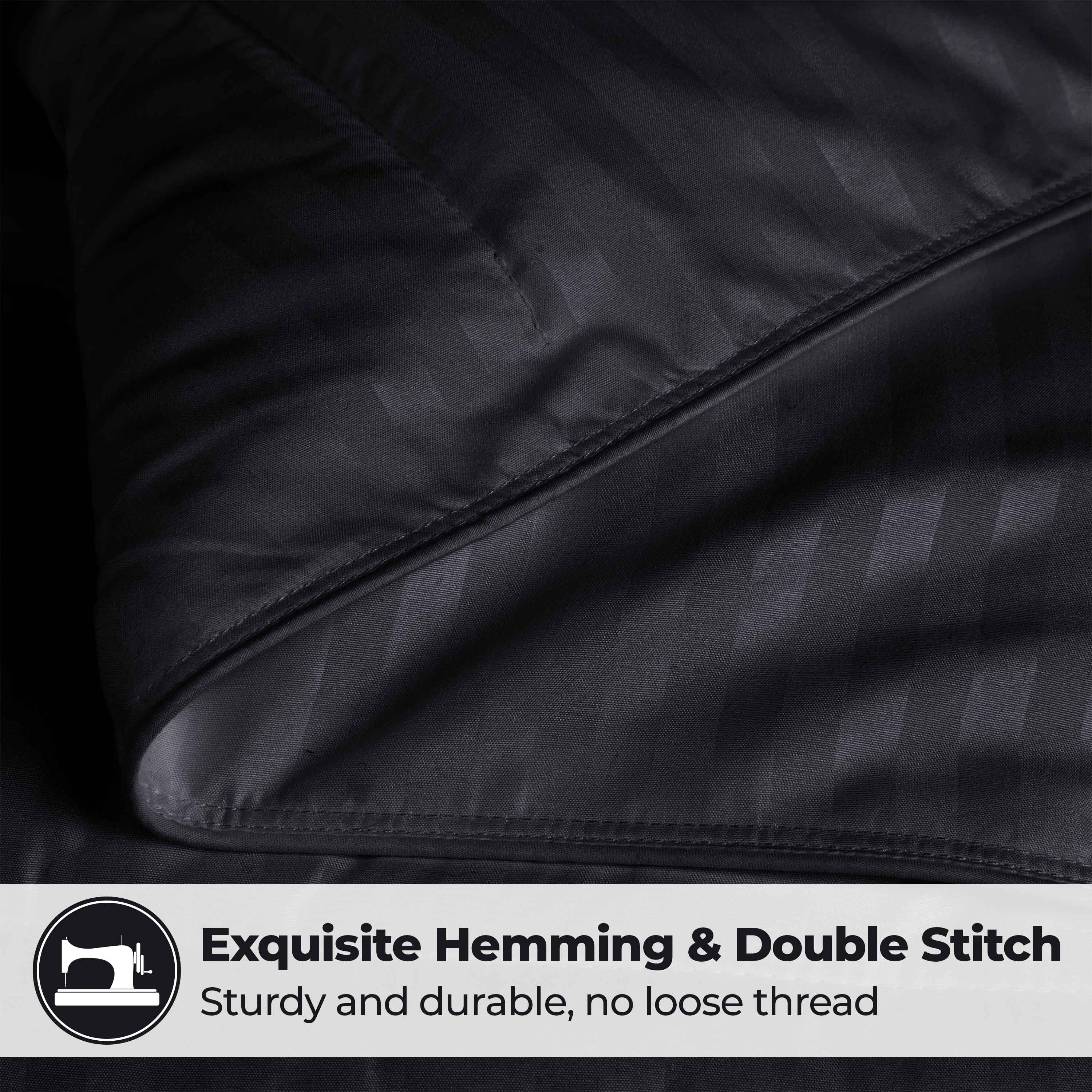 Reversible Striped Down Alternative Comforter - Omnigoodsstore