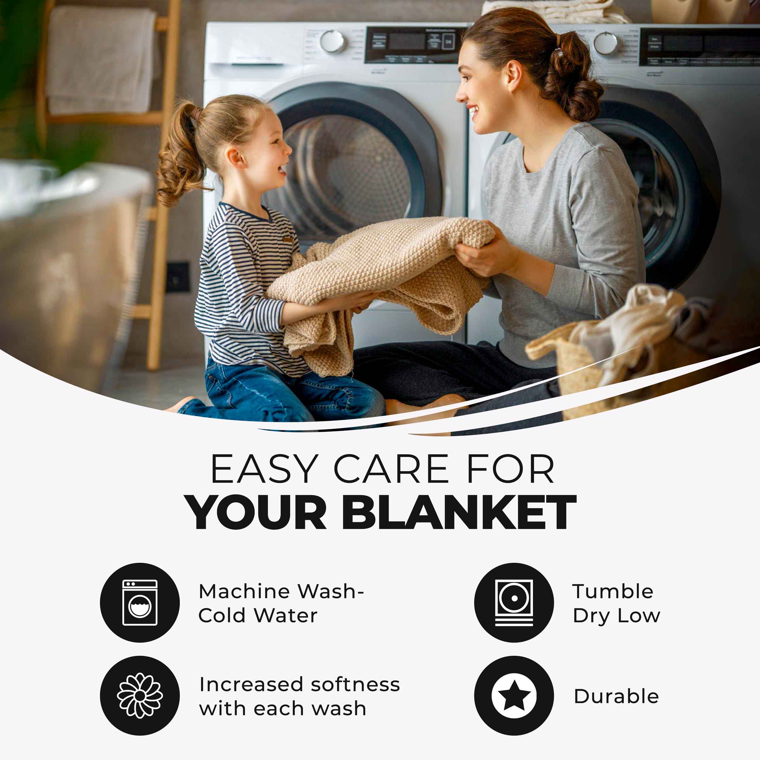 Cotton All Season Diamond Bed Blanket & Sofa Throw - Omnigoodsstore