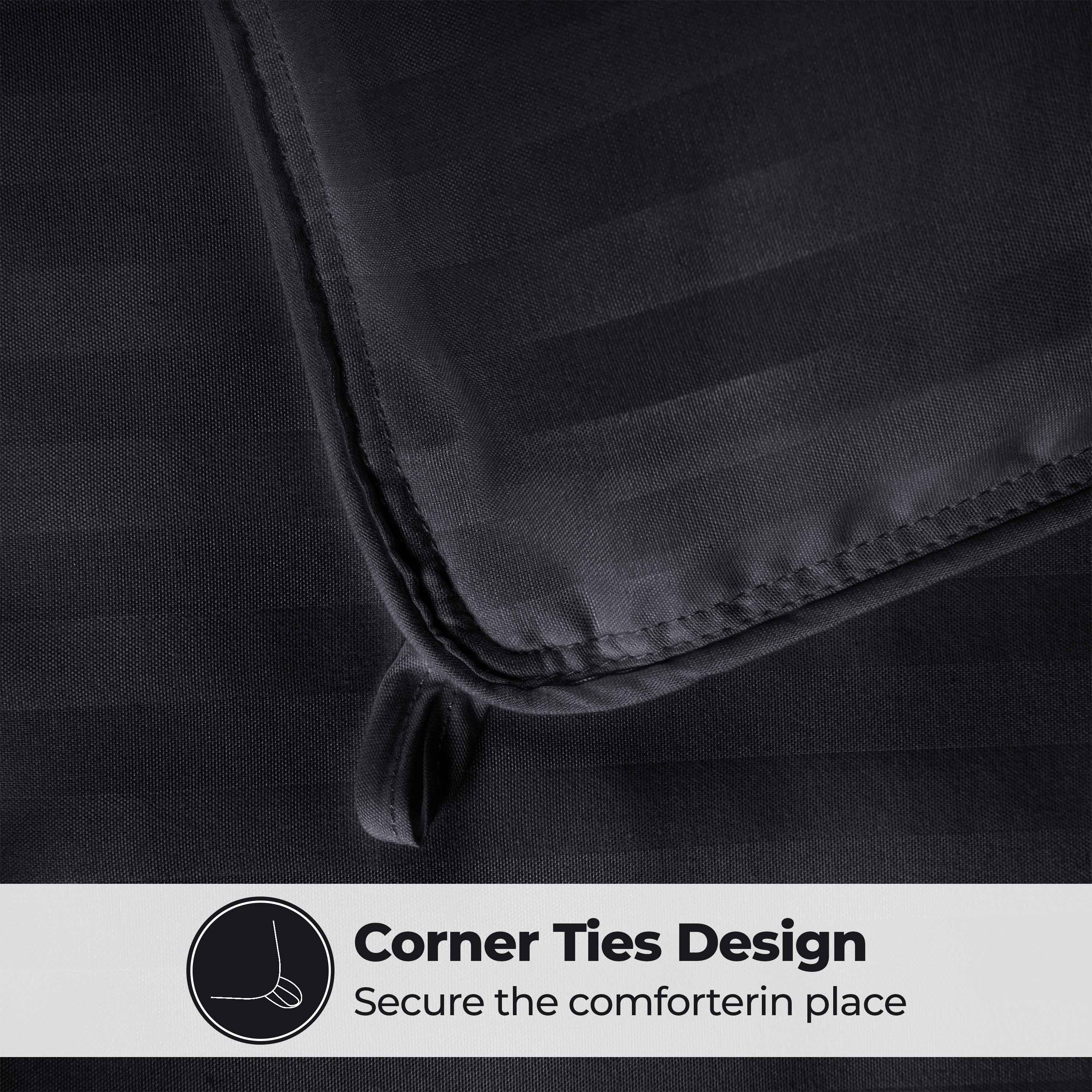 Reversible Striped Down Alternative Comforter - Omnigoodsstore