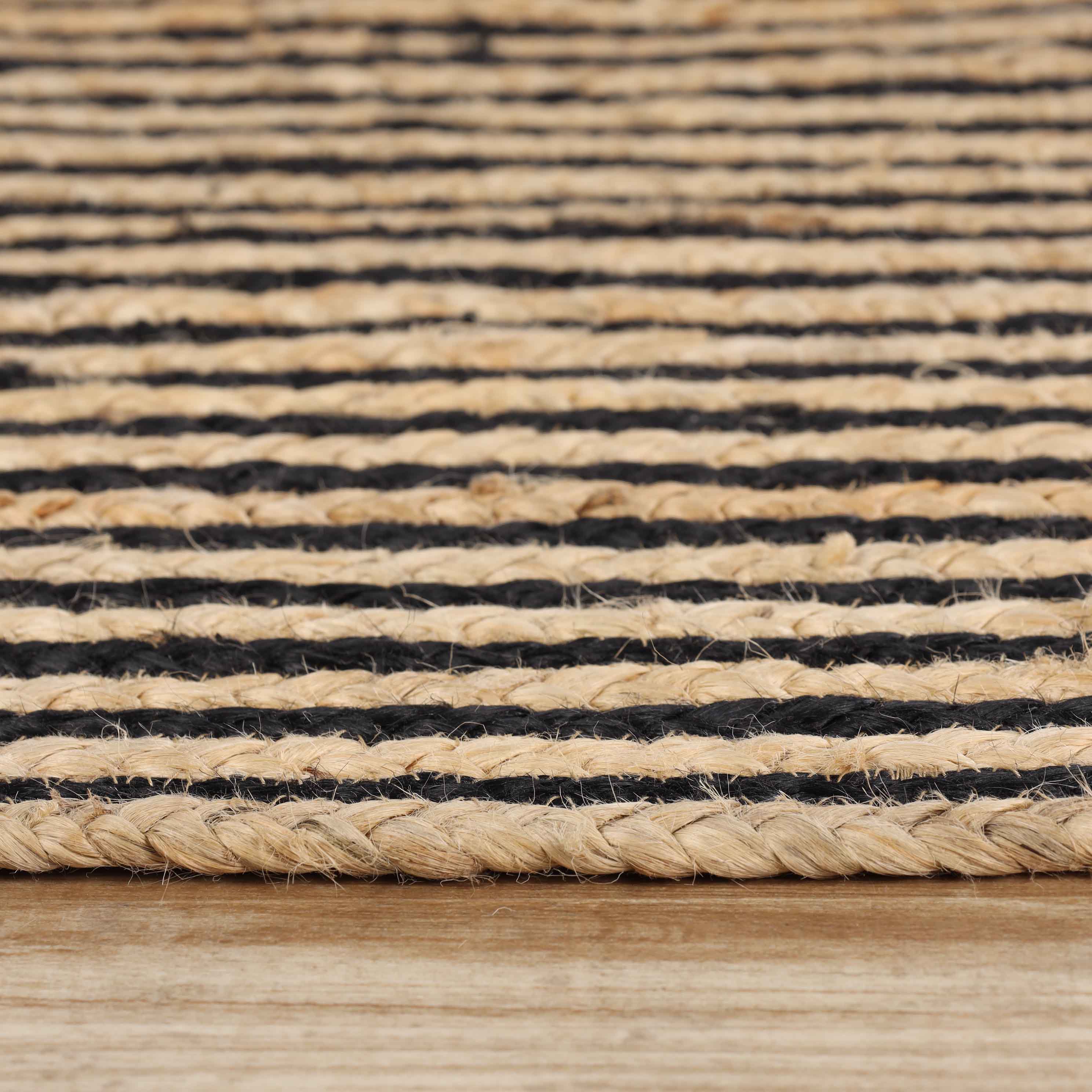 Braided Jute Reversible Handwoven Indoor Outdoor Area Rug - Omnigoodsstore