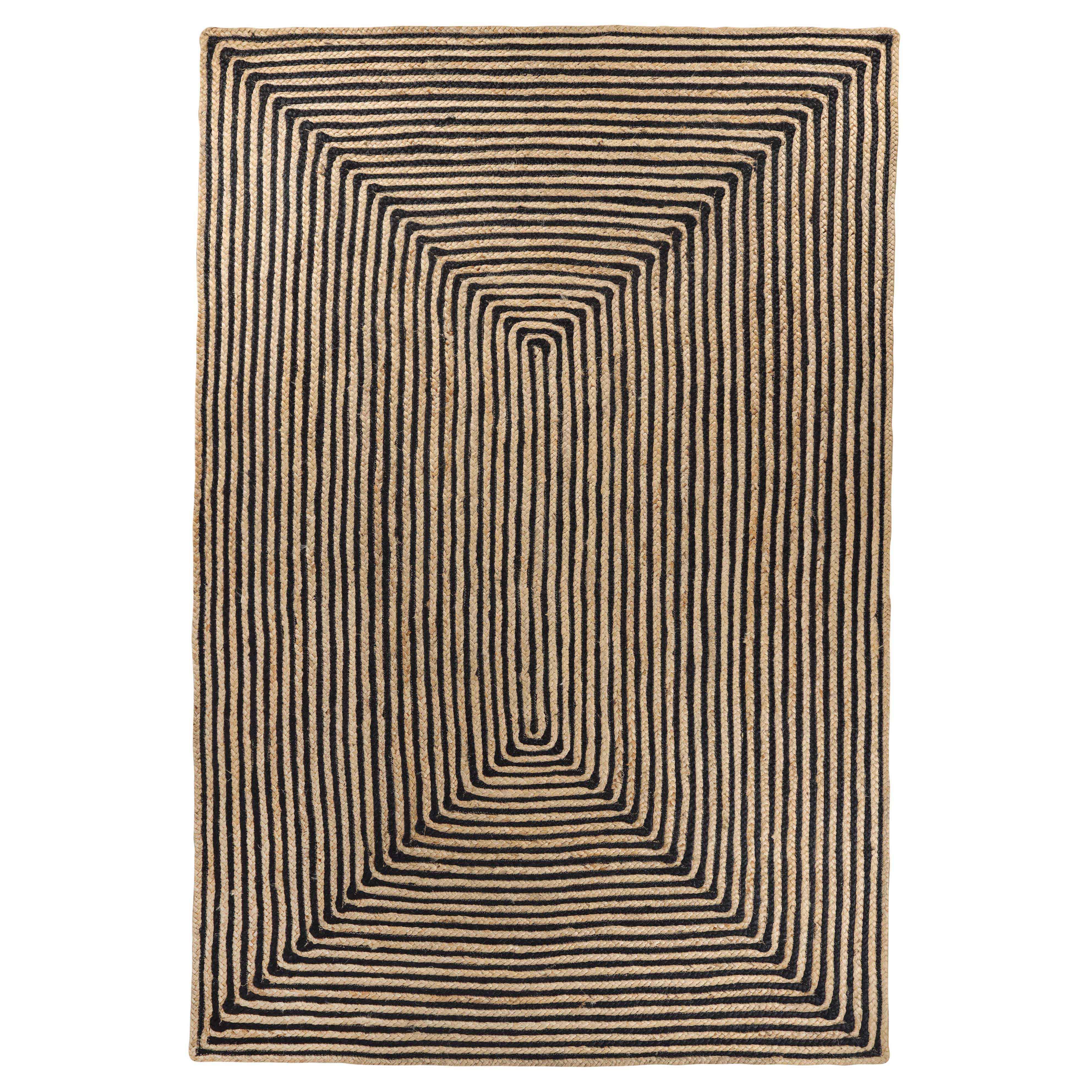 Braided Jute Reversible Handwoven Indoor Outdoor Area Rug - Omnigoodsstore