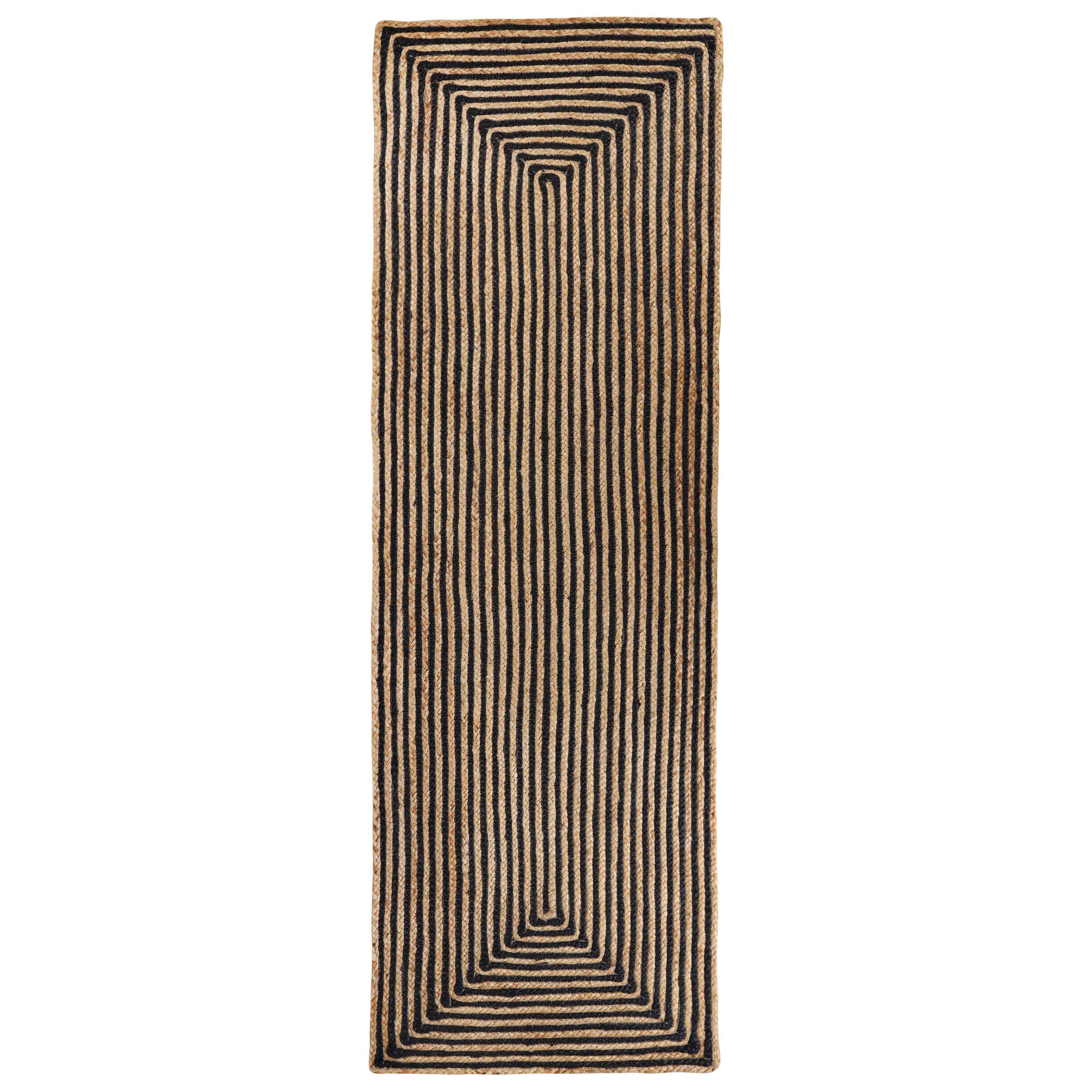 Braided Jute Reversible Handwoven Indoor Outdoor Area Rug - Omnigoodsstore