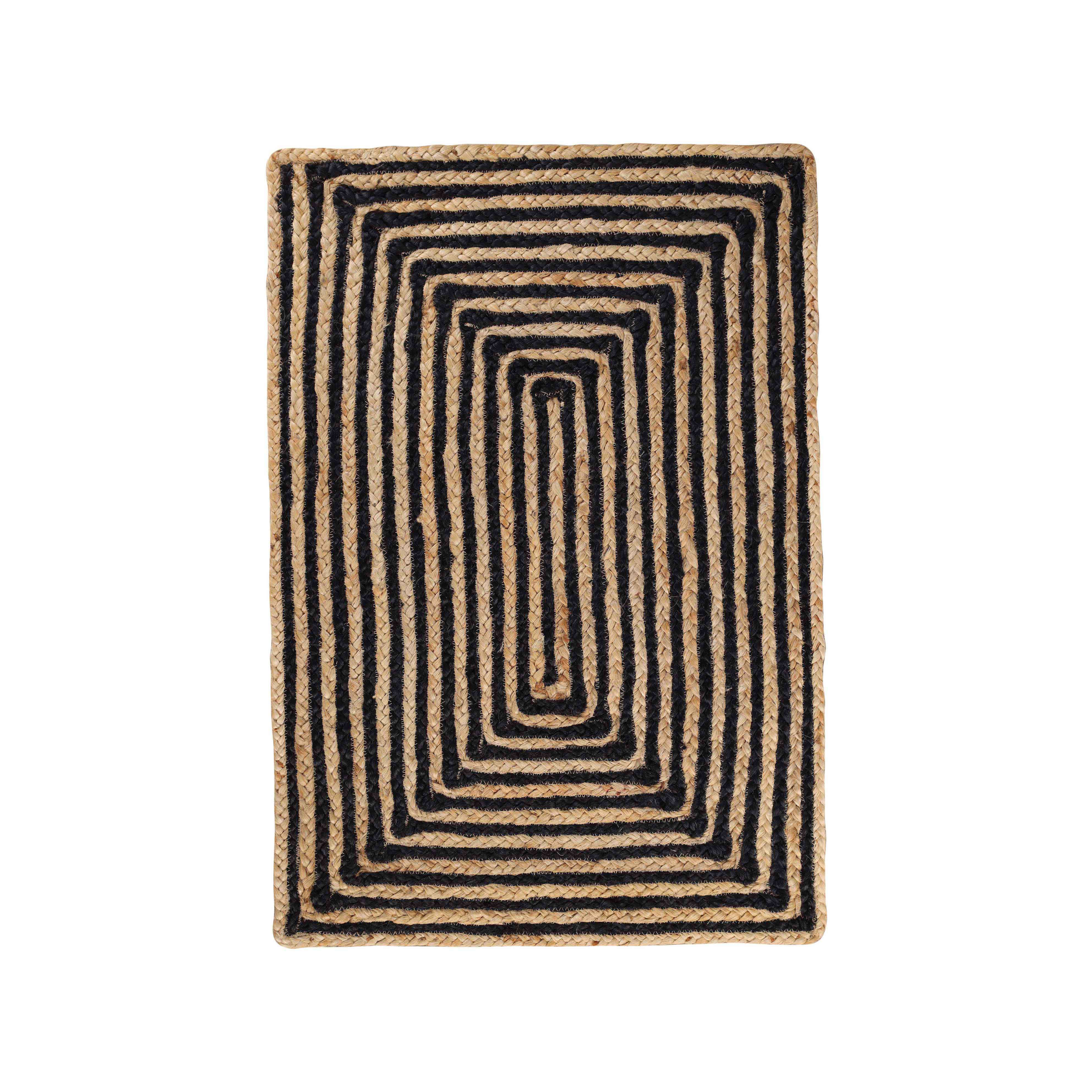 Braided Jute Reversible Handwoven Indoor Outdoor Area Rug - Omnigoodsstore