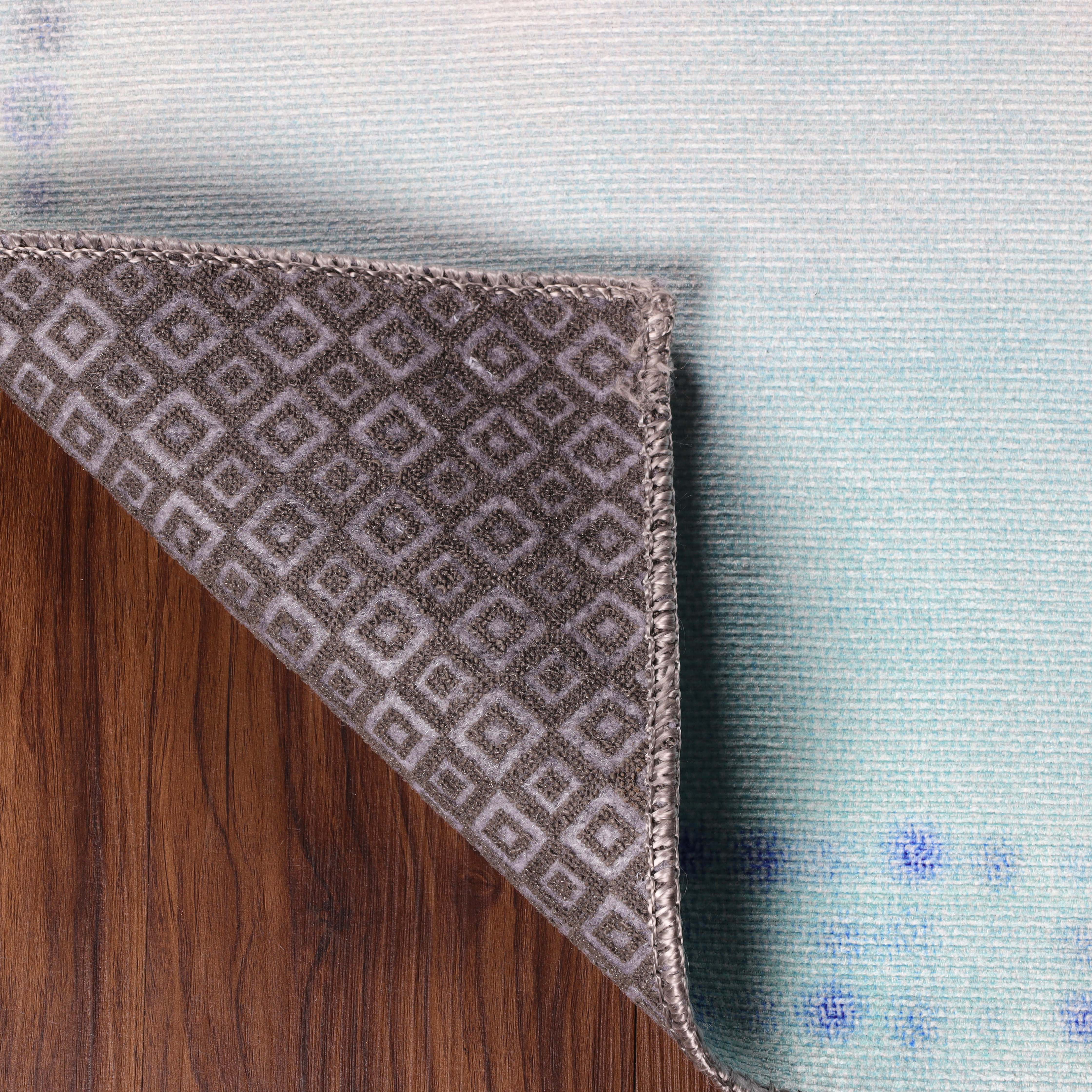 Blossom Kids Bright Patterned Non-Slip Area Rug or Runner Rug - Omnigoodsstore