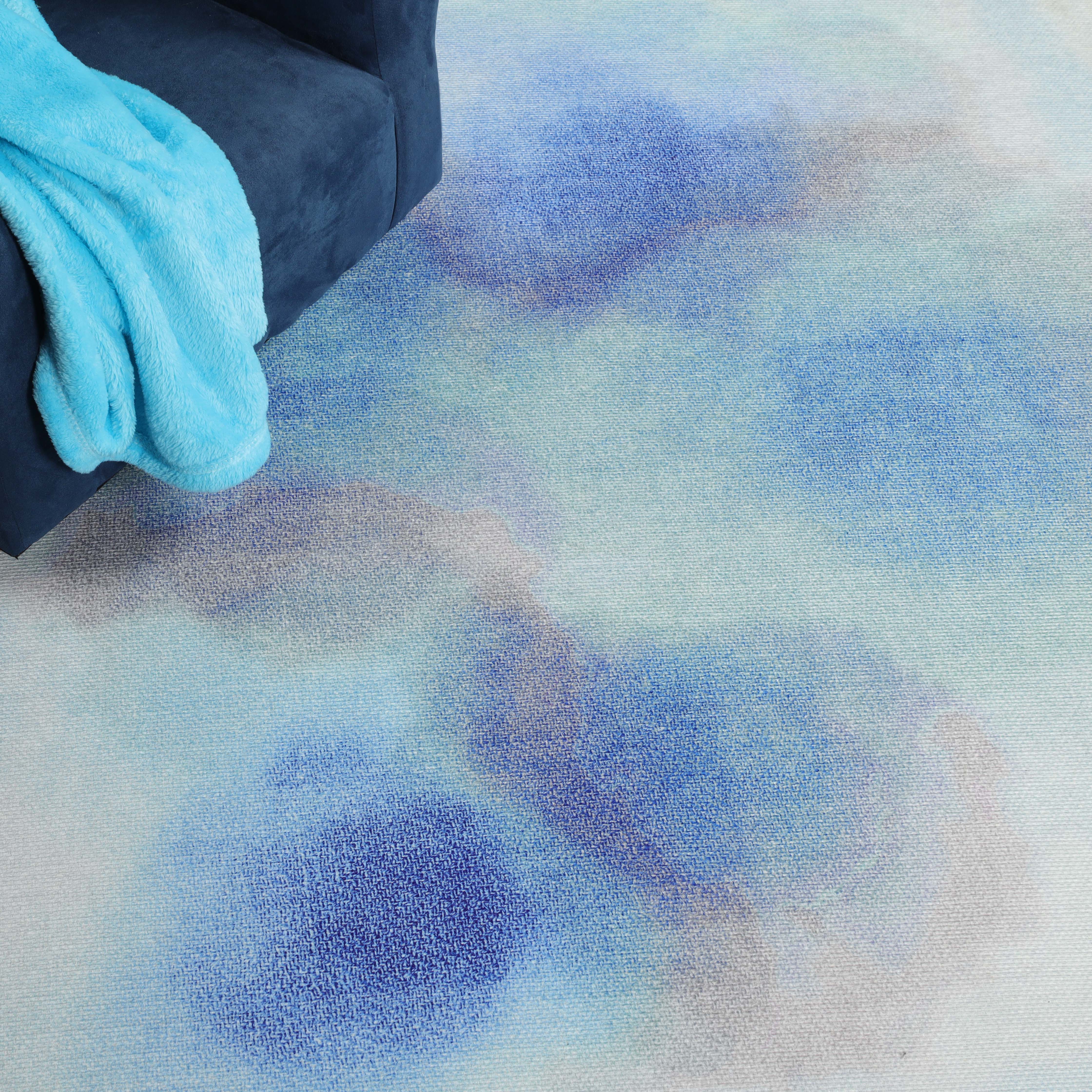 Blossom Kids Bright Patterned Non-Slip Area Rug or Runner Rug - Omnigoodsstore