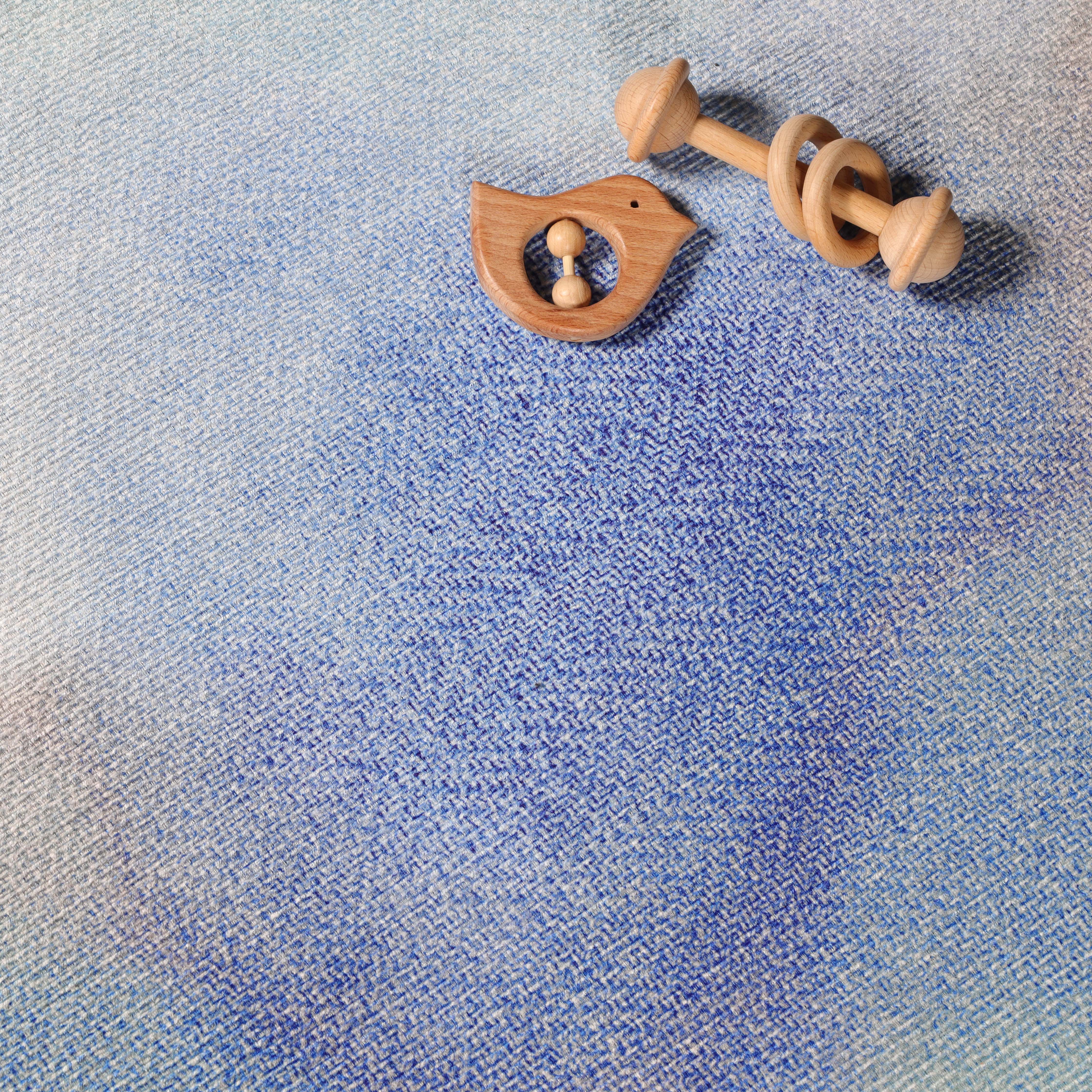 Blossom Kids Bright Patterned Non-Slip Area Rug or Runner Rug - Omnigoodsstore