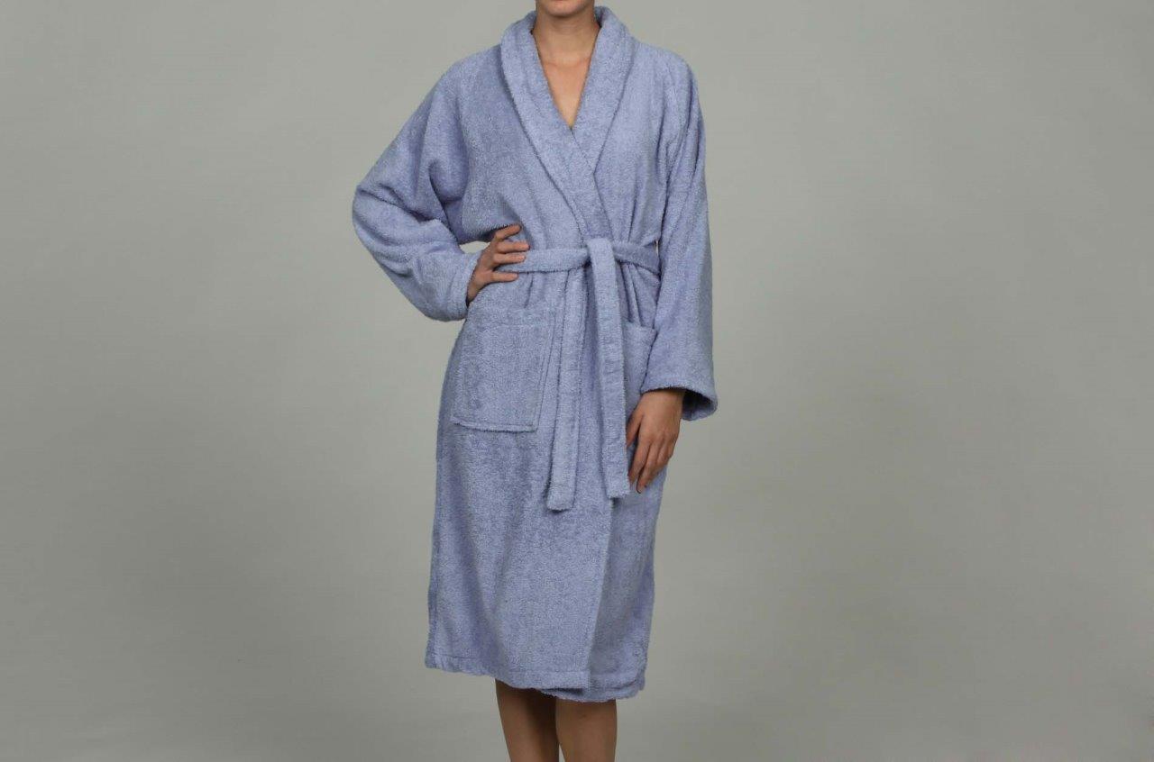Cotton Ultra Soft Terry Adult Unisex Lightweight Luxury Bathrobe - Omnigoodsstore