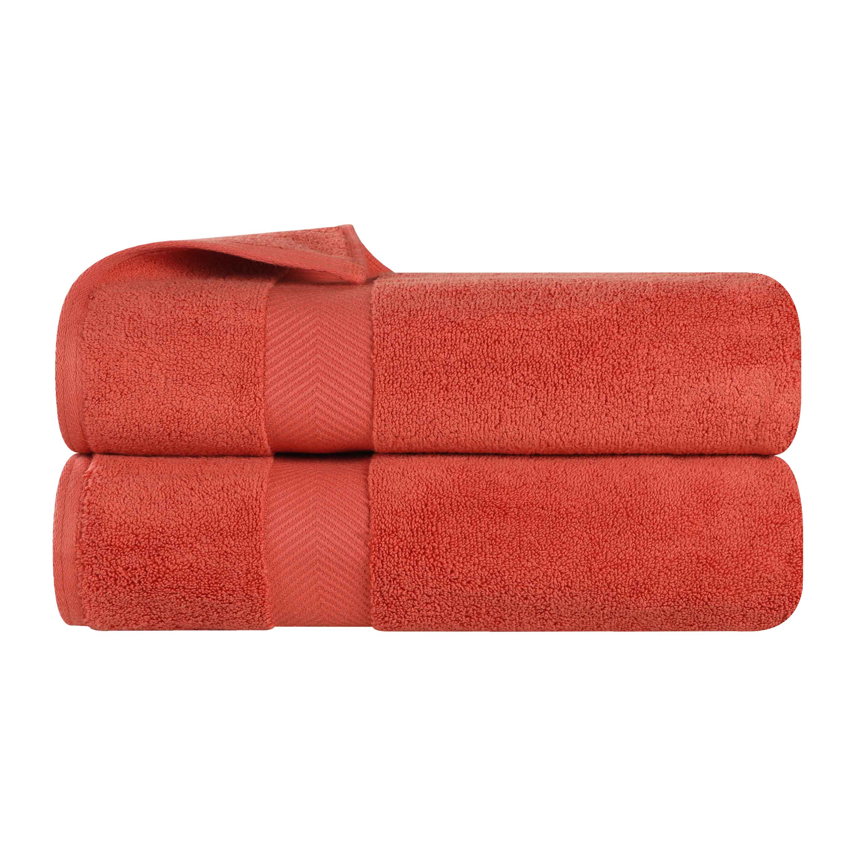 Zero Twist Cotton 2 Piece Bath Towel Set - Omnigoodsstore