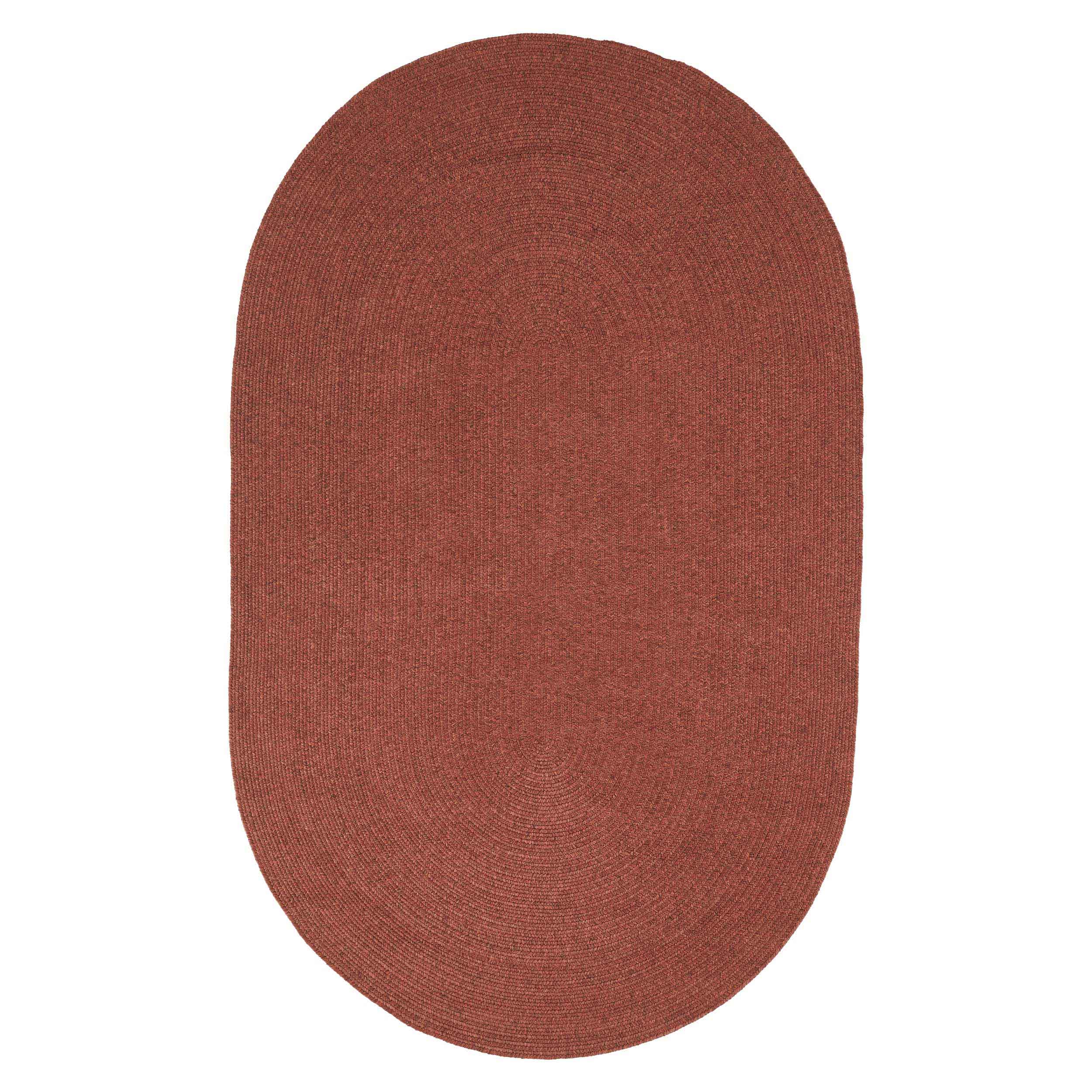 Classic Braided Area Rug Indoor Outdoor Rugs Oval - Omnigoodsstore