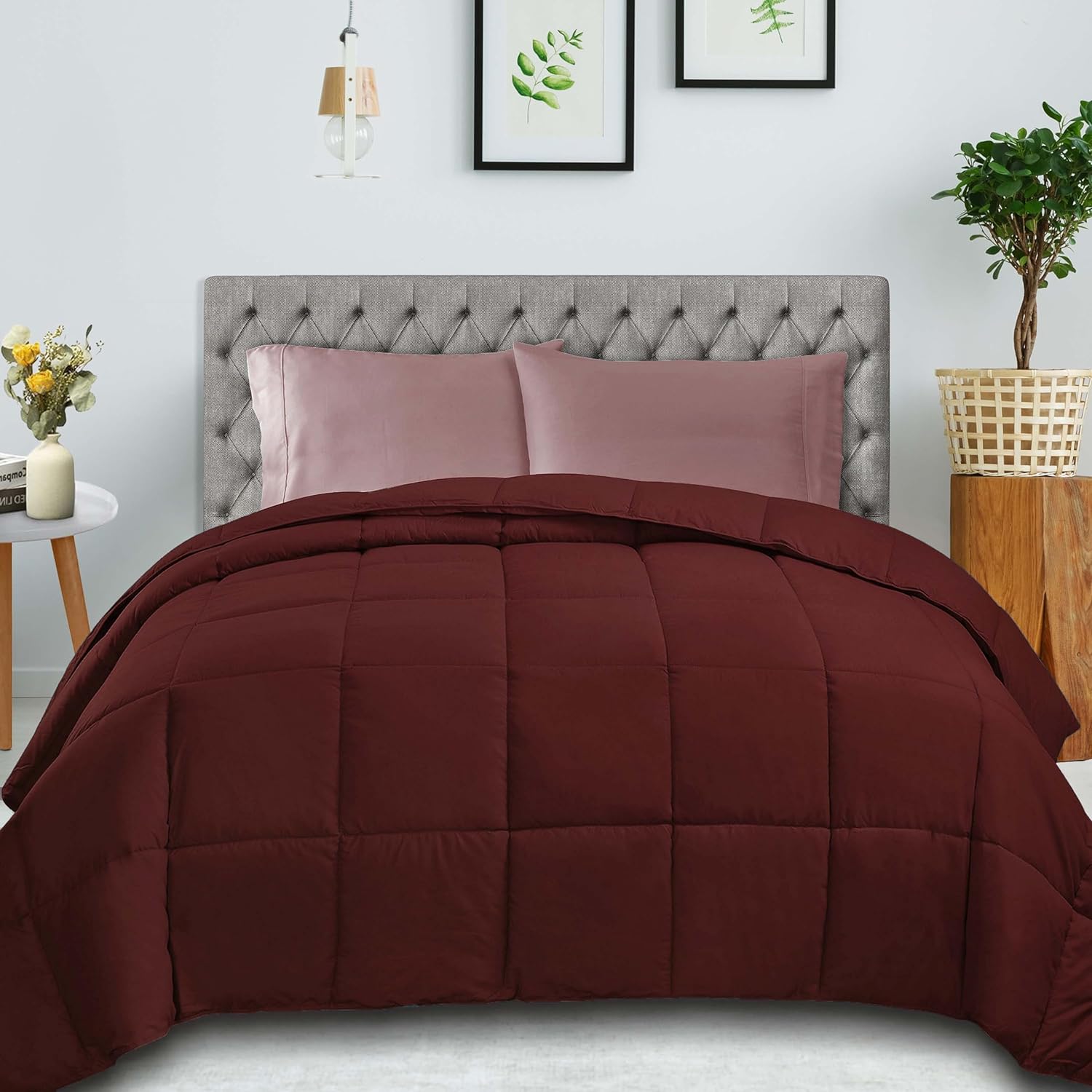 Classic All-Season Reversible Down Alternative Comforter - Omnigoodsstore