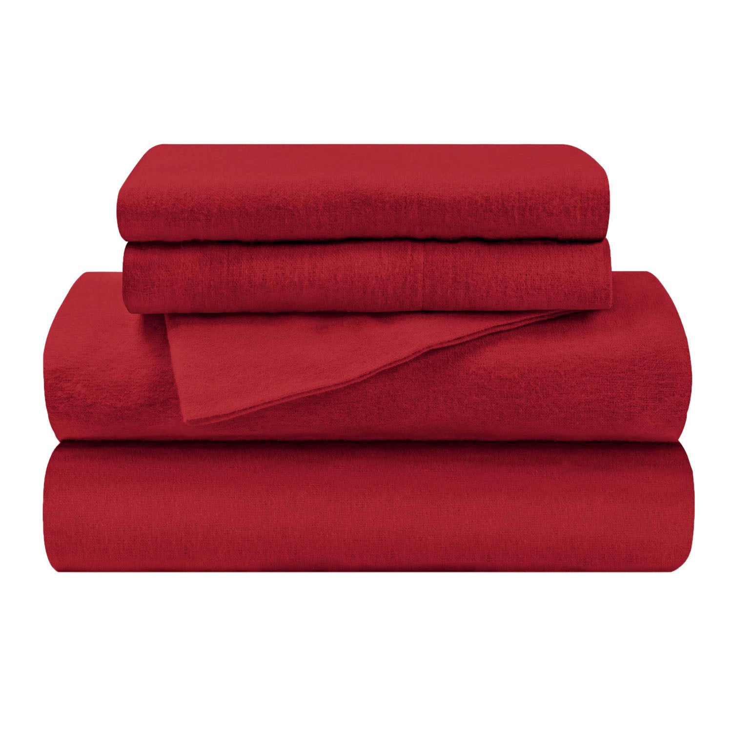 Flannel Cotton Modern Solid Deep Pocket Bed Sheet Set - Omnigoodsstore